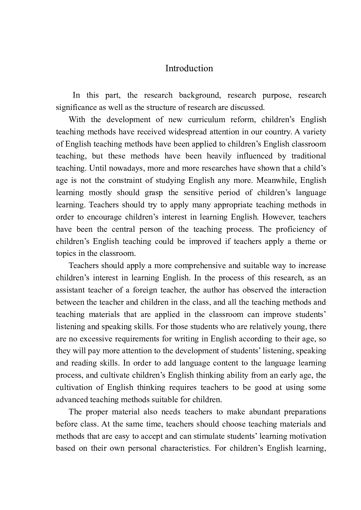 On the Application of Theme-Based Instruction in Children&rsquo;s English Classroom Teaching-10564字.docx 第5页
