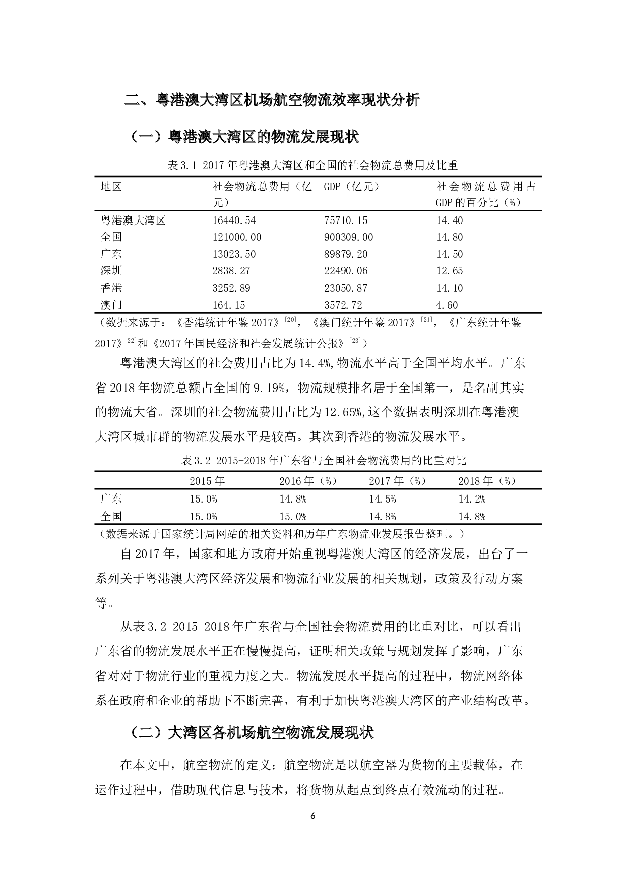 基于DEA模型的粤港澳大湾区机场航空物流效率研究-15854字.docx 第10页