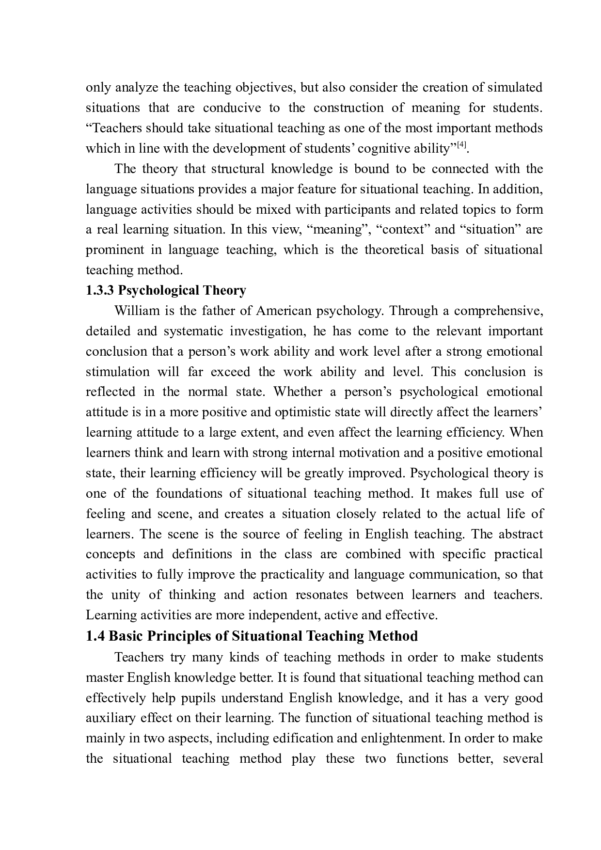 On the Application Strategy of Situational Teaching in Primary School English Teaching-10803字.docx 第10页