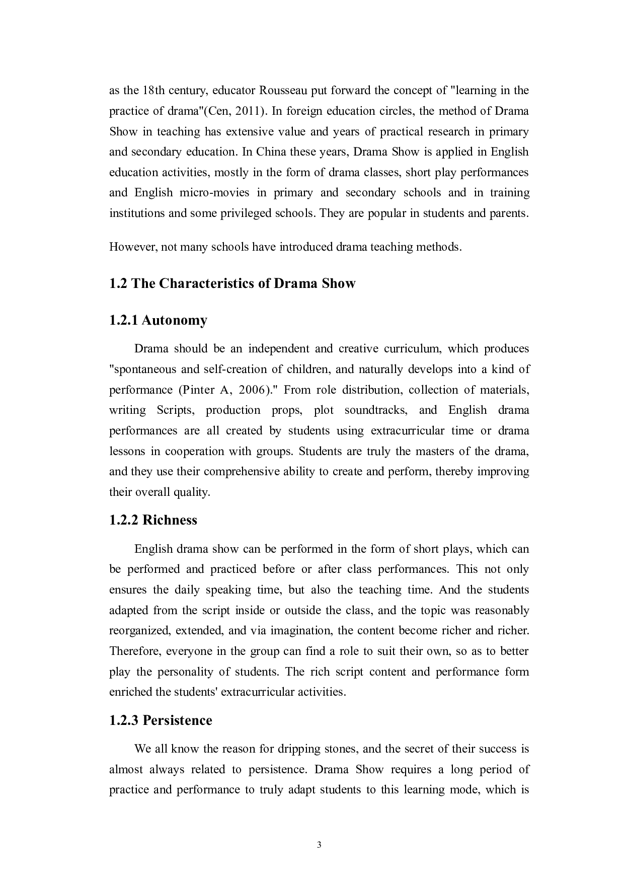 The Application of Drama Show in the English Teaching of Primary and Secondary School-5709字.docx 第7页