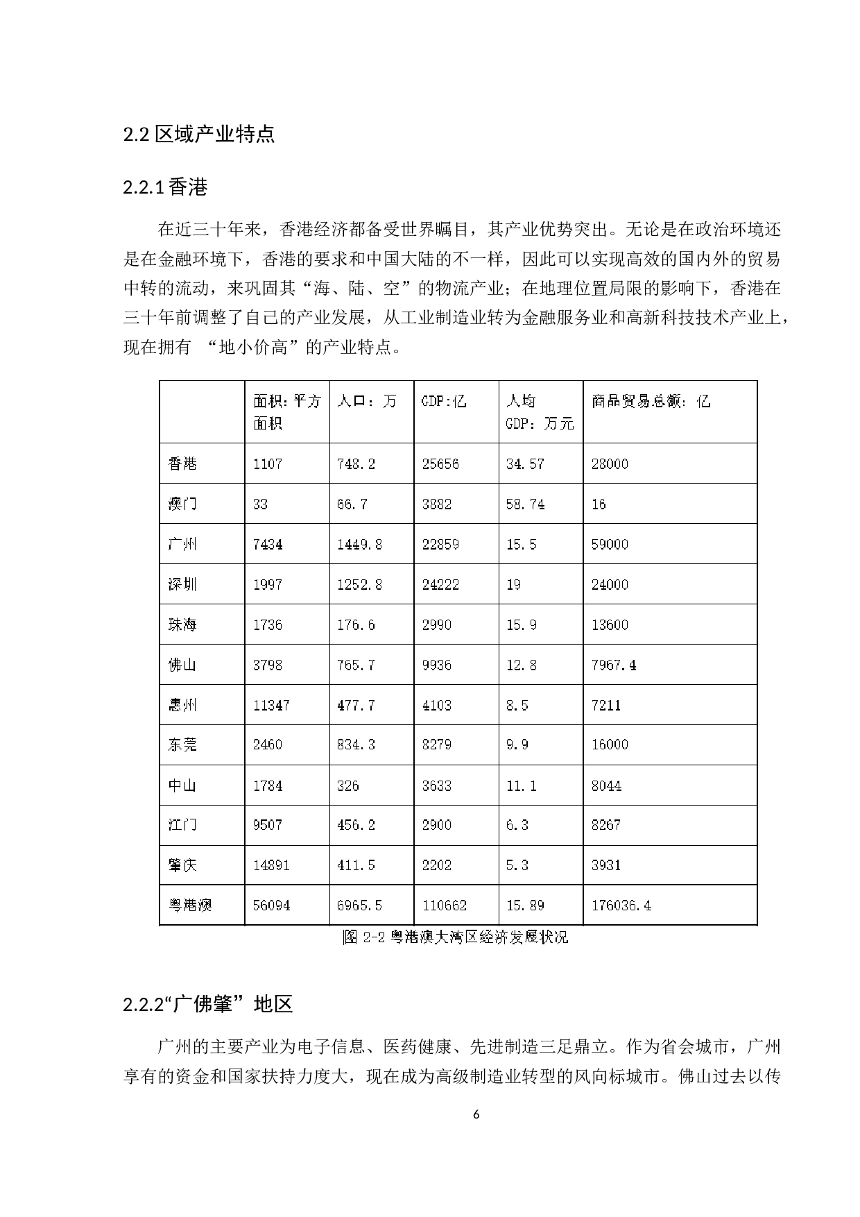 基于区域经济特点的粤港澳大湾区航空物流产业发展研究-15940字.docx 第10页