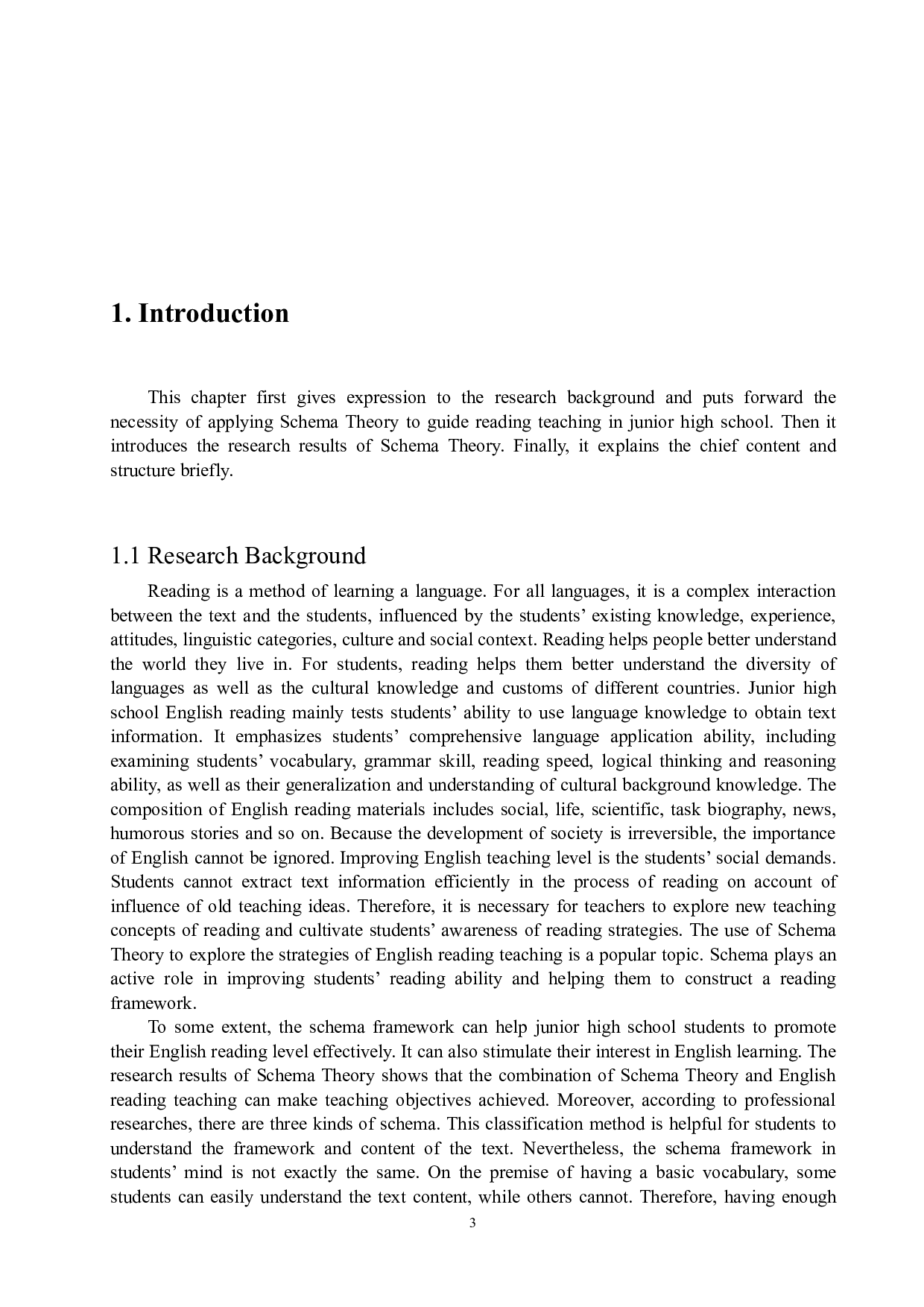 图式理论在初中英语阅读教学中的应用-6965字.docx 第4页