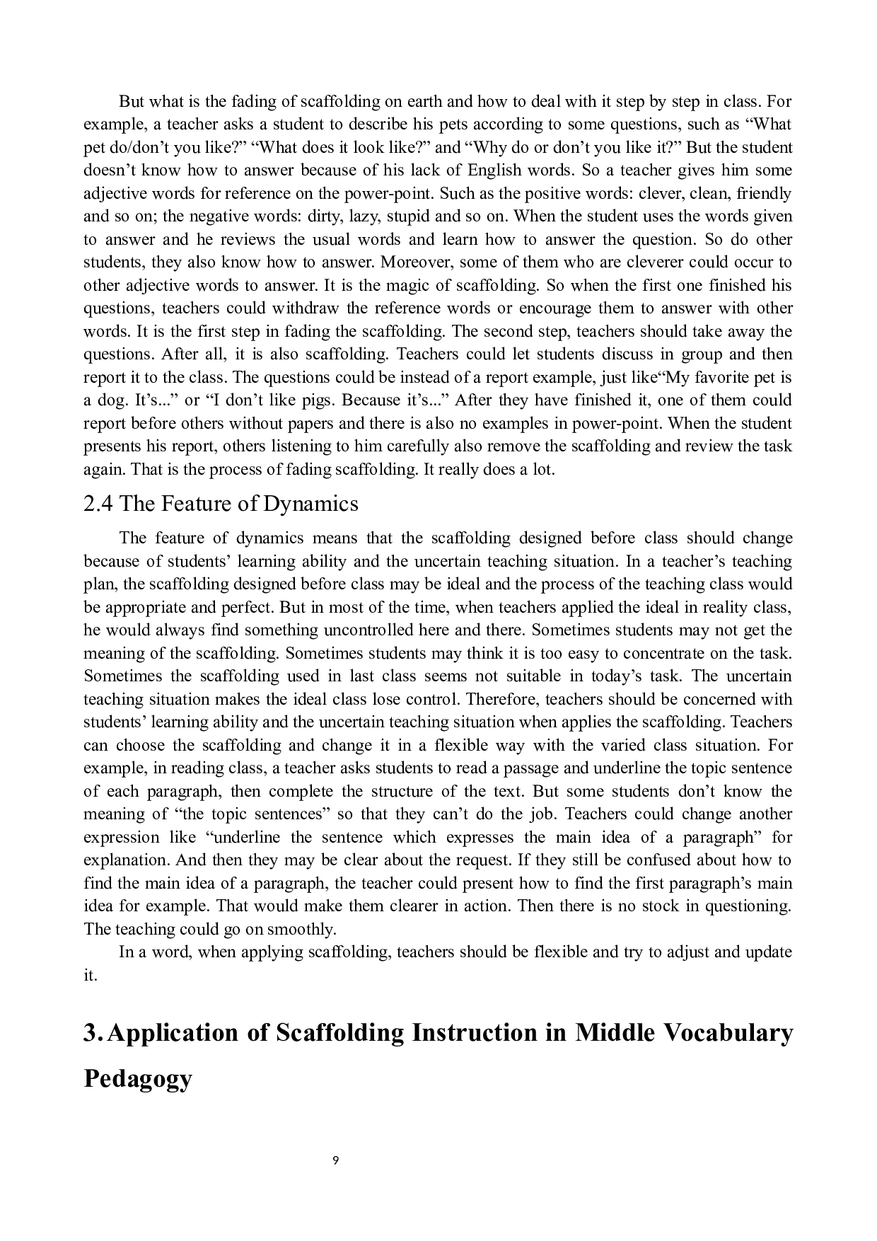 基于建构主义的支架式教学在初中英语词汇课堂中应用-6331字.docx 第9页