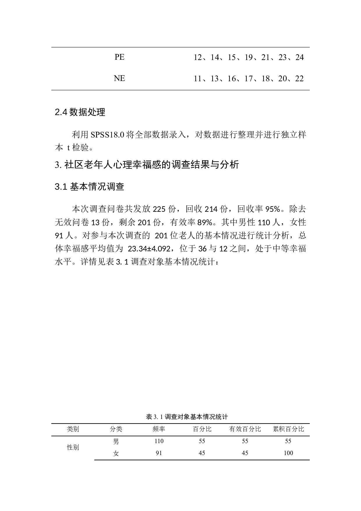社区老年人心理幸福感及影响因素分析以大同市某社区卫生服务站为例-9715字.docx 第9页