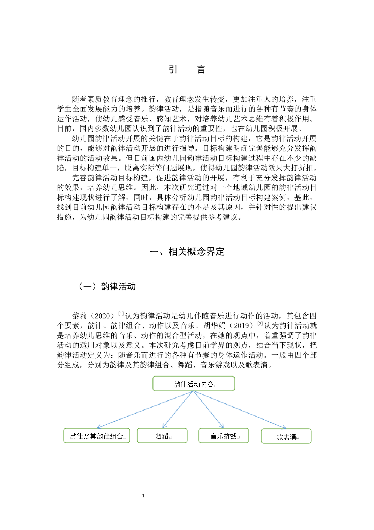 幼儿园韵律活动目标建构研究-9742字.docx 第4页