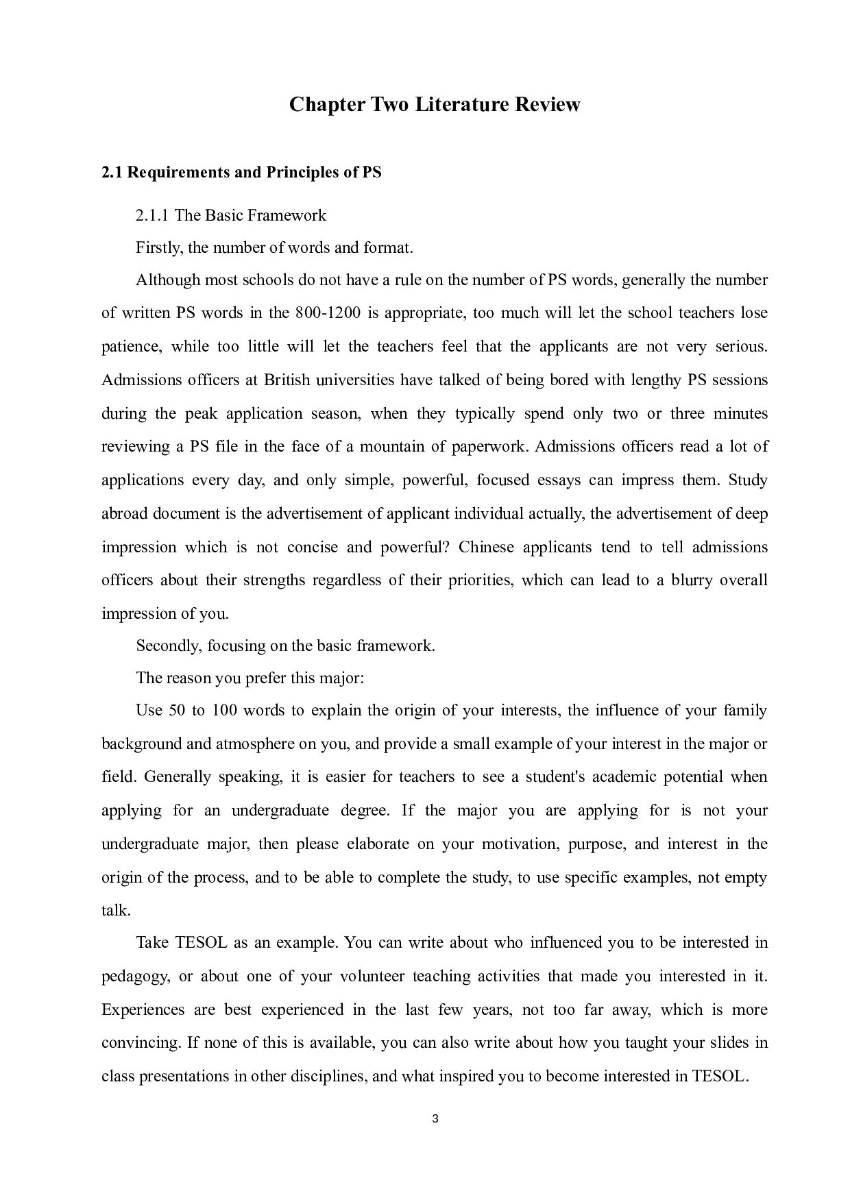 大学生海外留学文书写作话语分析及优化&mdash;&mdash;以申请TESOL专业为例-9614字.docx 第7页