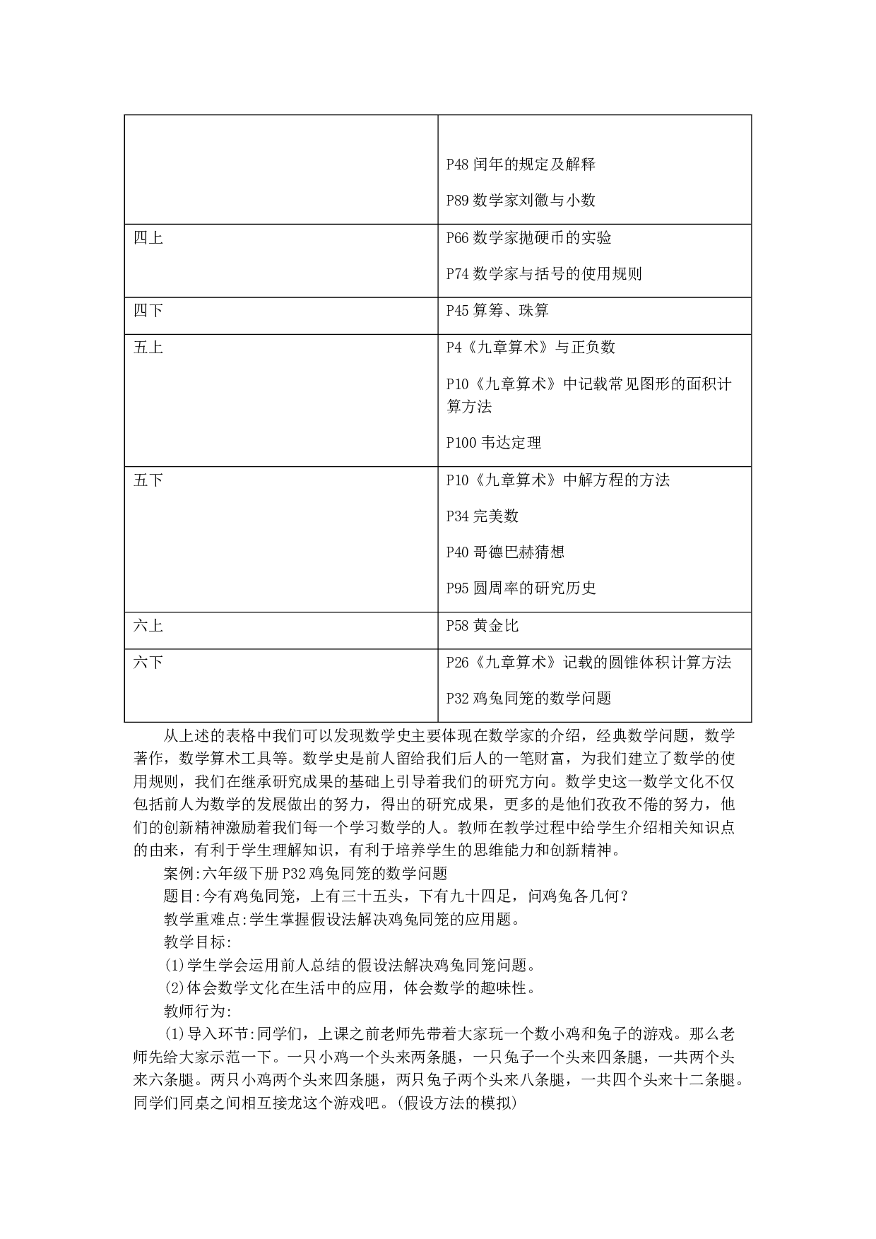 数学文化在小学数学教材中的渗透研究-11746字.docx 第6页