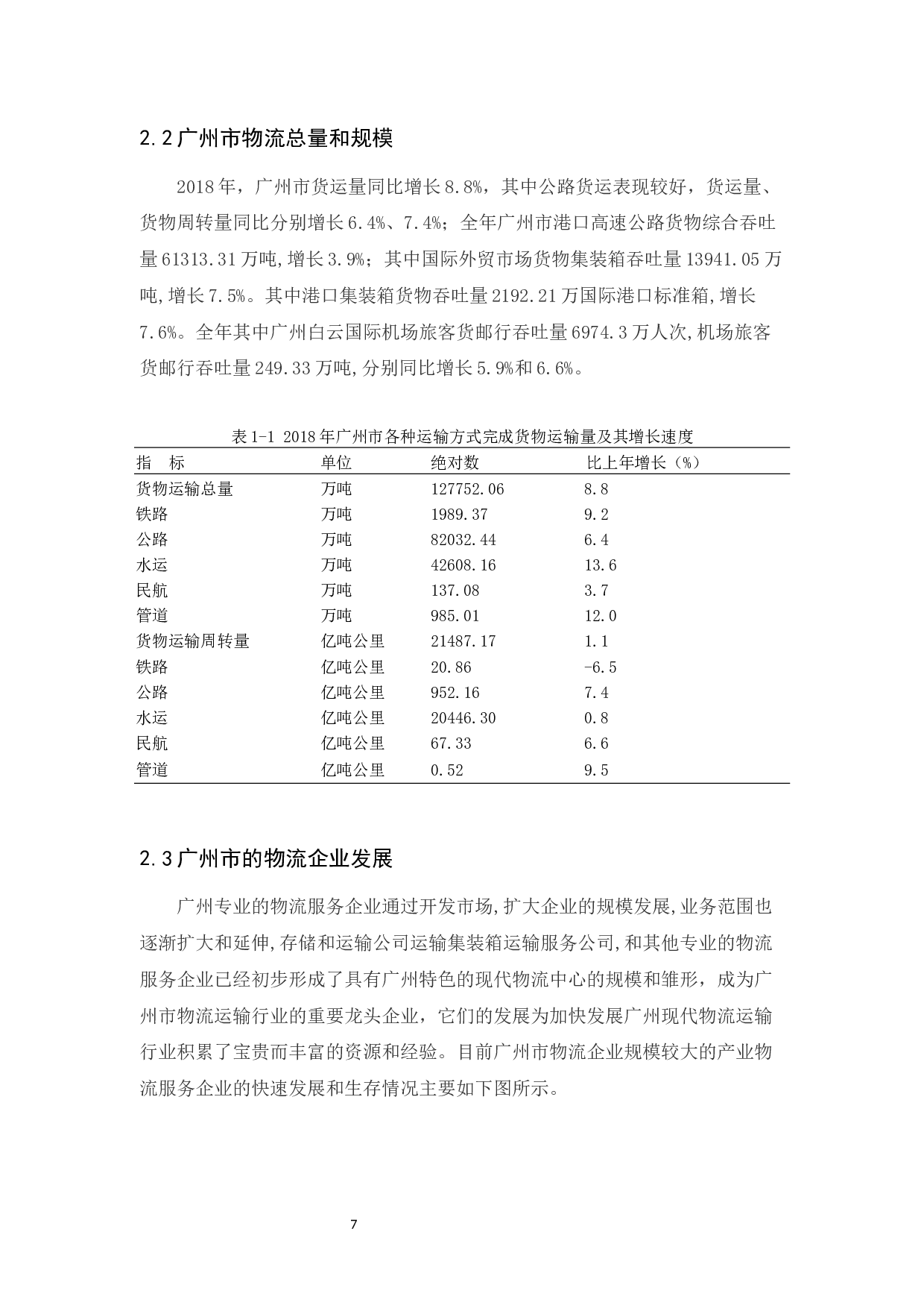 广州市物流产业发展现状及对策分析-15896字.docx 第10页