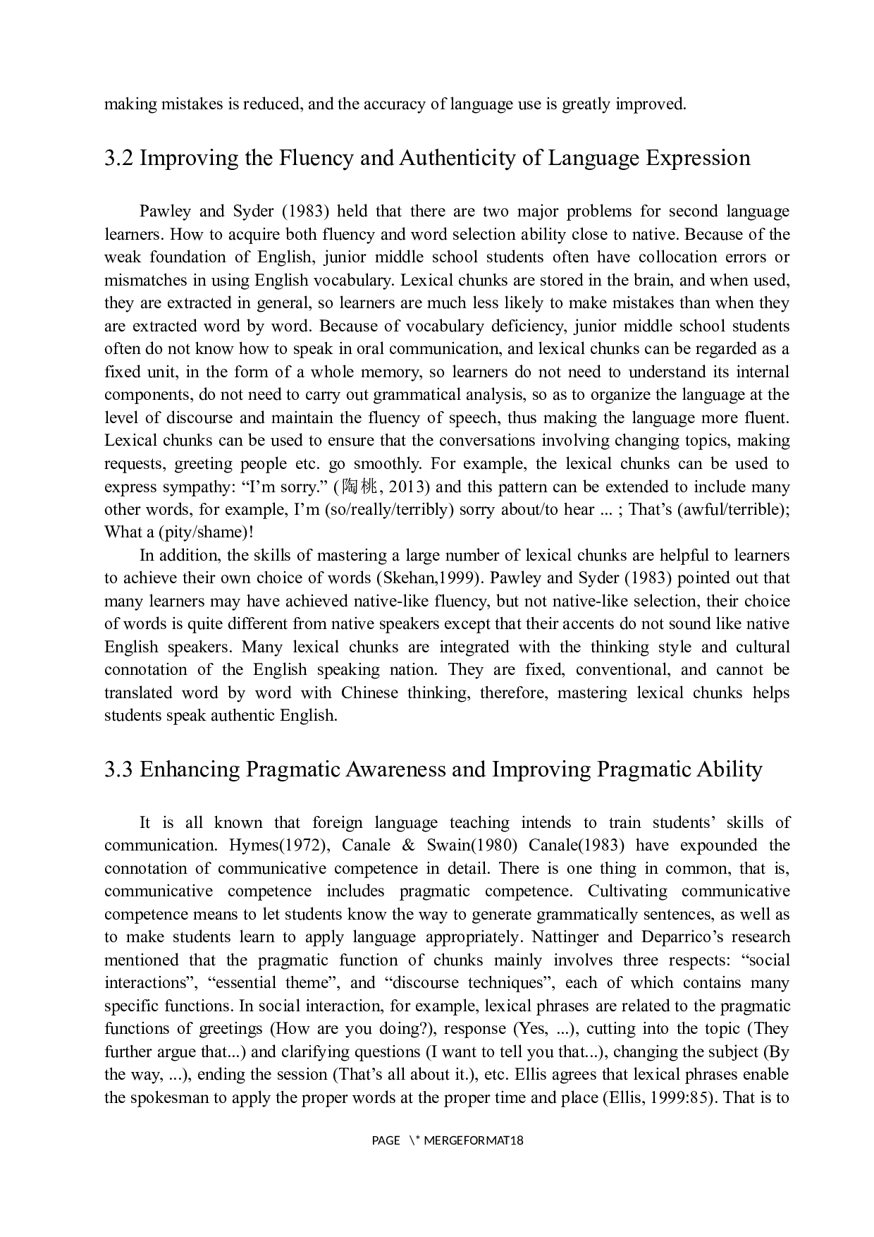 词块教学法在初中英语写作课堂上的应用-6165字.docx 第8页