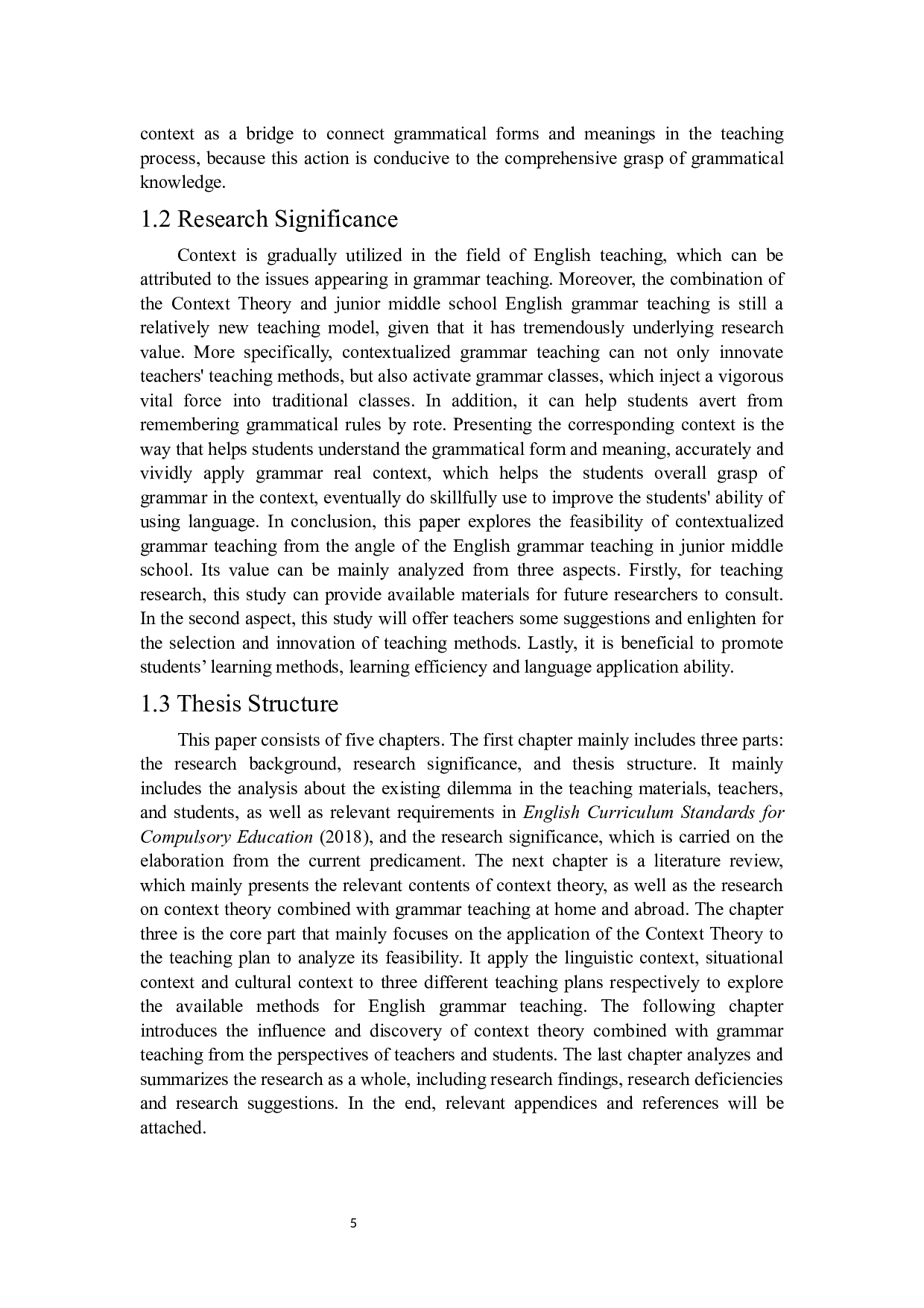 语境理论在初中英语语法教学中的应用研究-6851字.docx 第5页