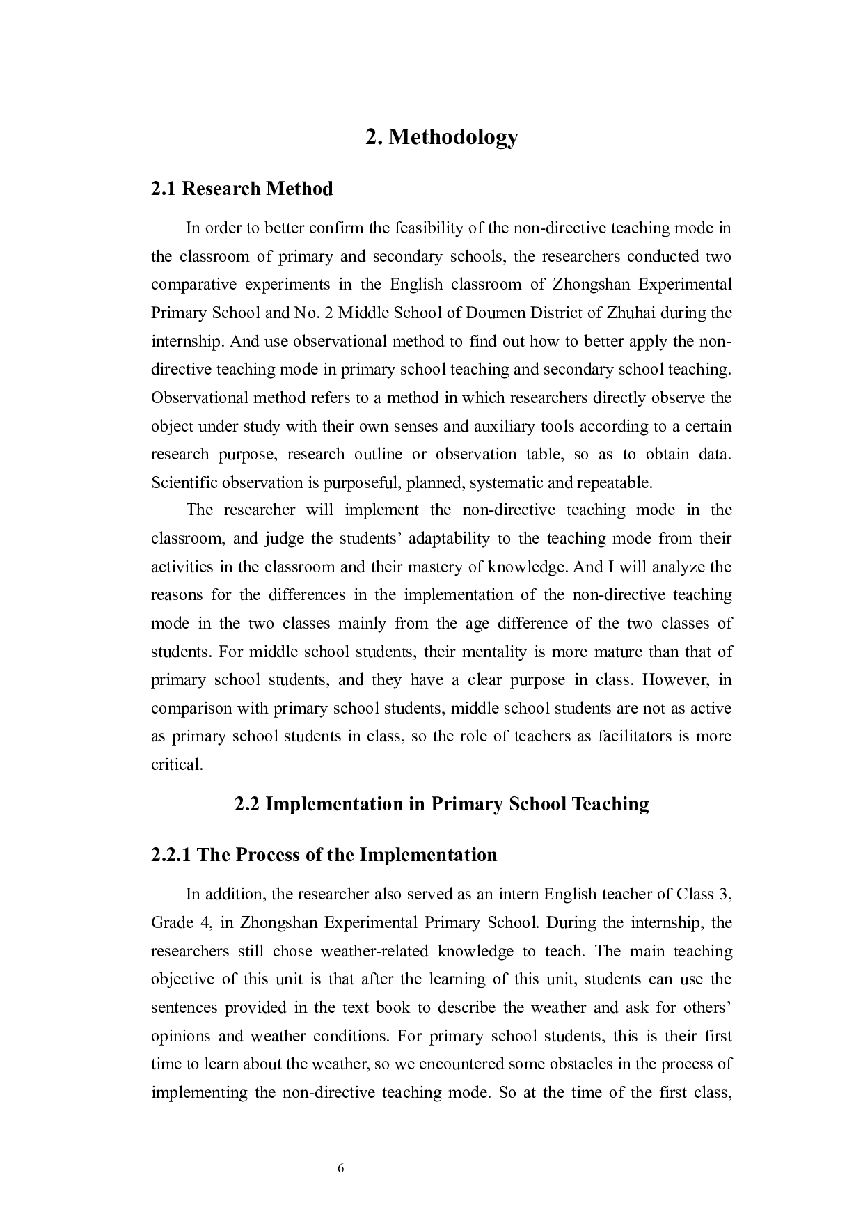 非指导性教学模式在中小学英语教育中的应用-5808字.docx 第10页