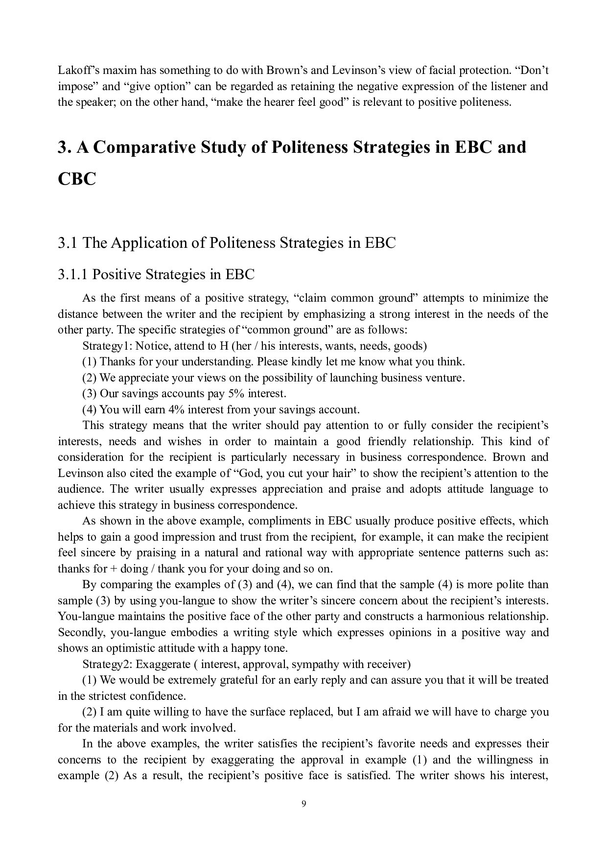 严燕星英汉商务信函中礼貌策略的对比分析-7998字.docx 第9页