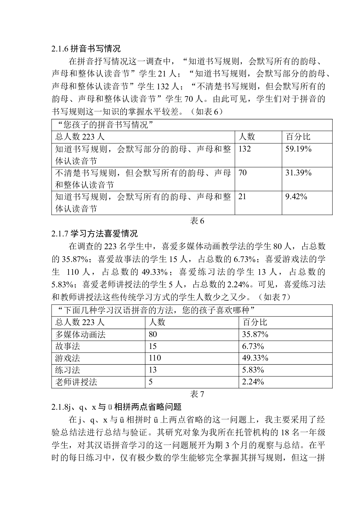 第一学段学生拼音学习中的问题及解决对策&mdash;&mdash;以朝阳市燕都小学为例-12341字.docx 第9页