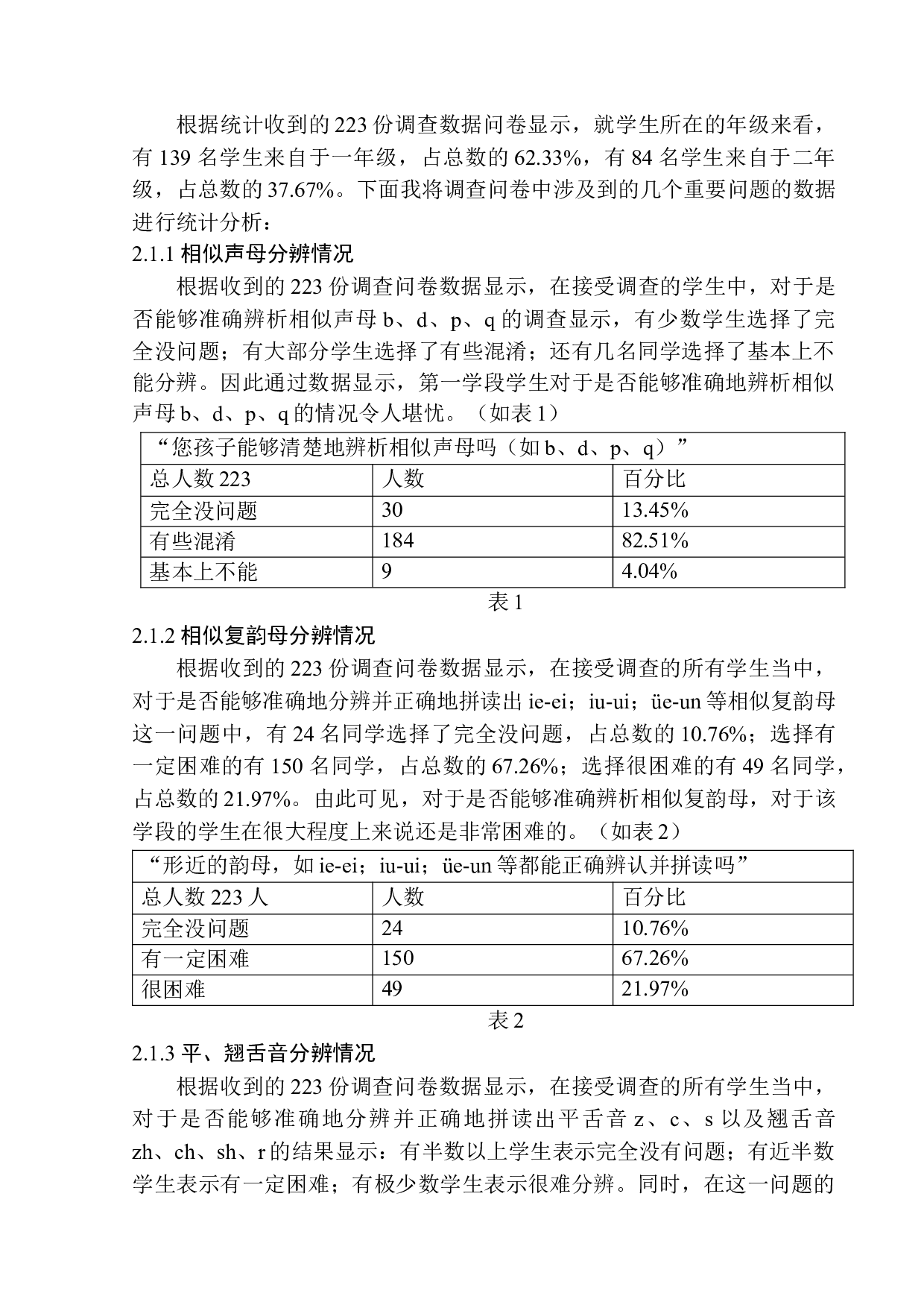 第一学段学生拼音学习中的问题及解决对策&mdash;&mdash;以朝阳市燕都小学为例-12341字.docx 第7页