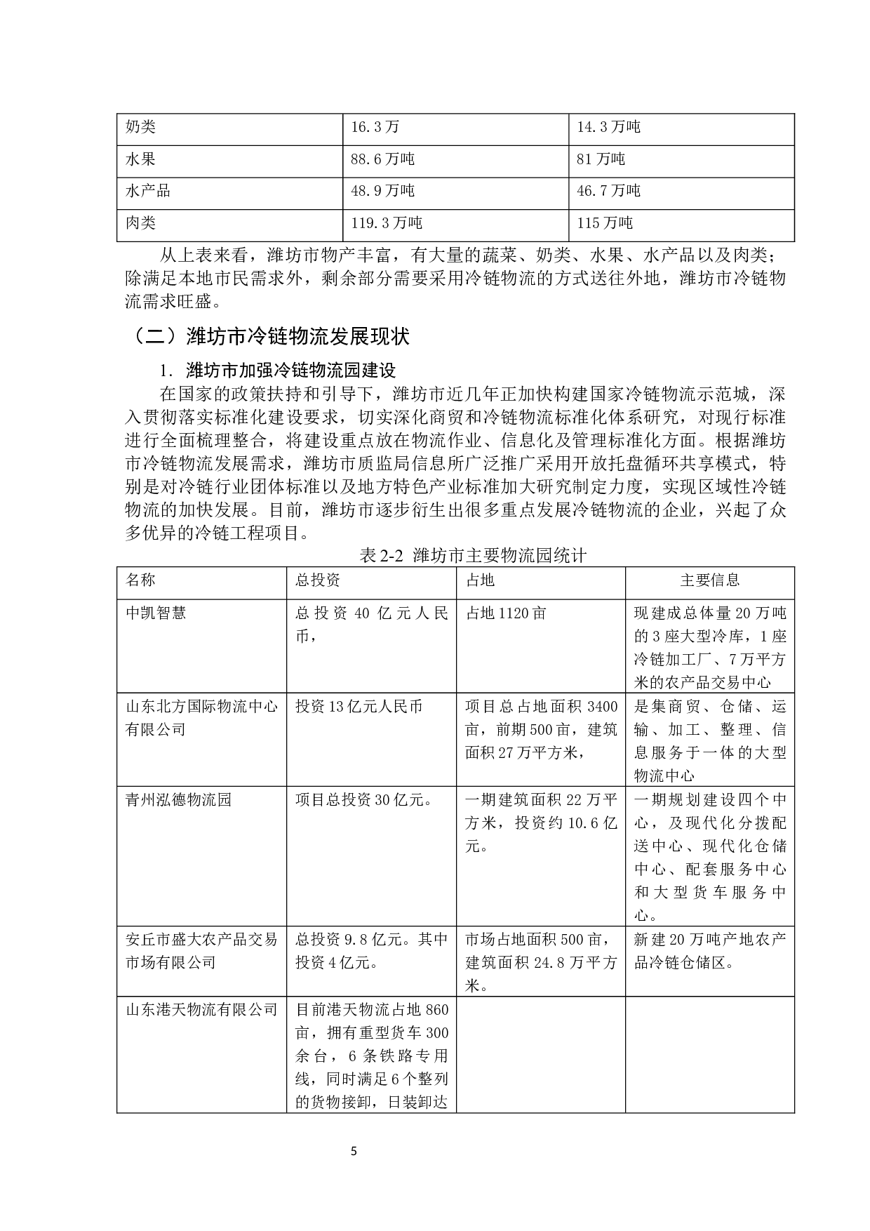 潍坊市冷链物流发展存在的问题及对策-11297字.docx 第10页