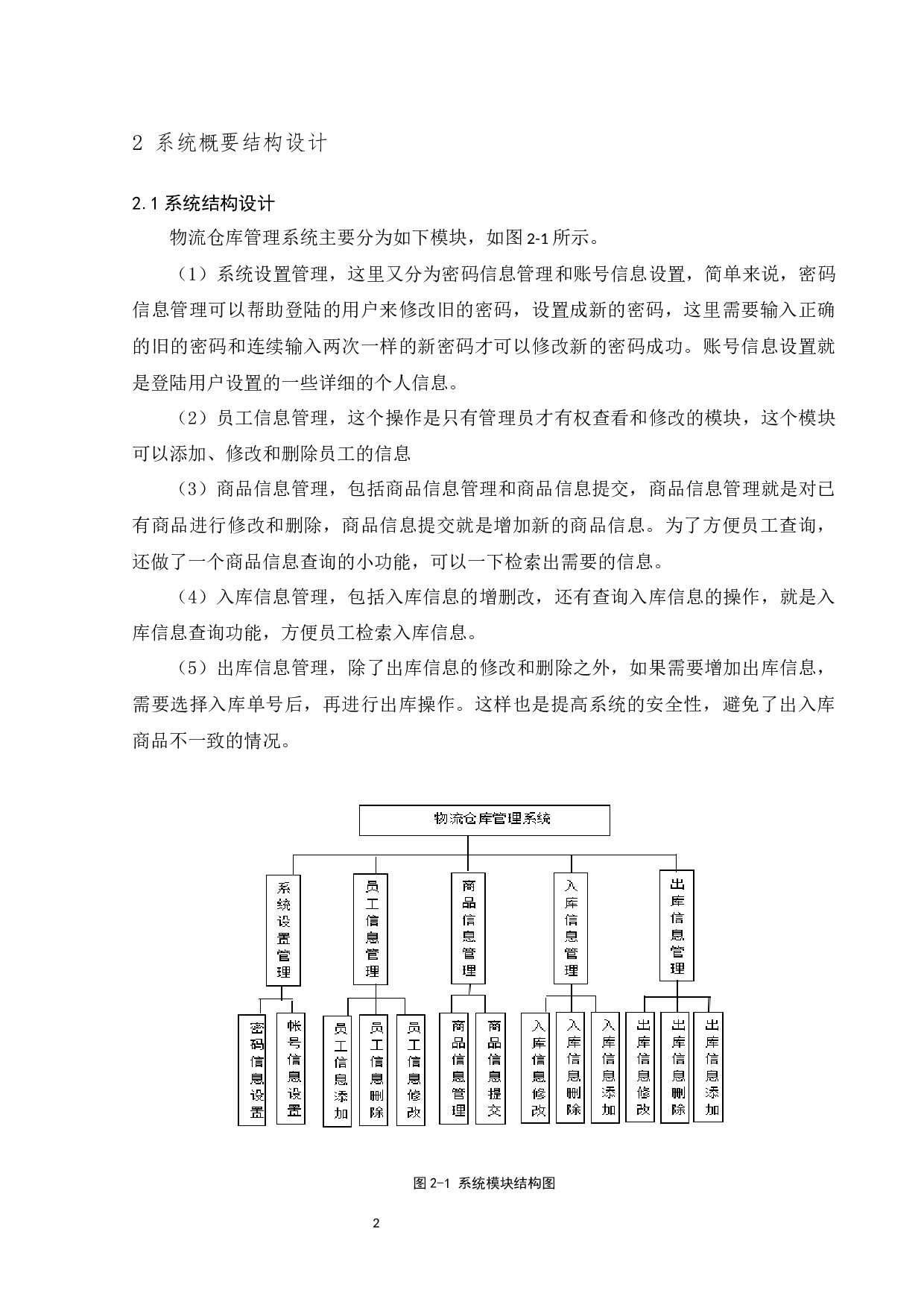 物流仓库管理系统-3270字.docx 第2页