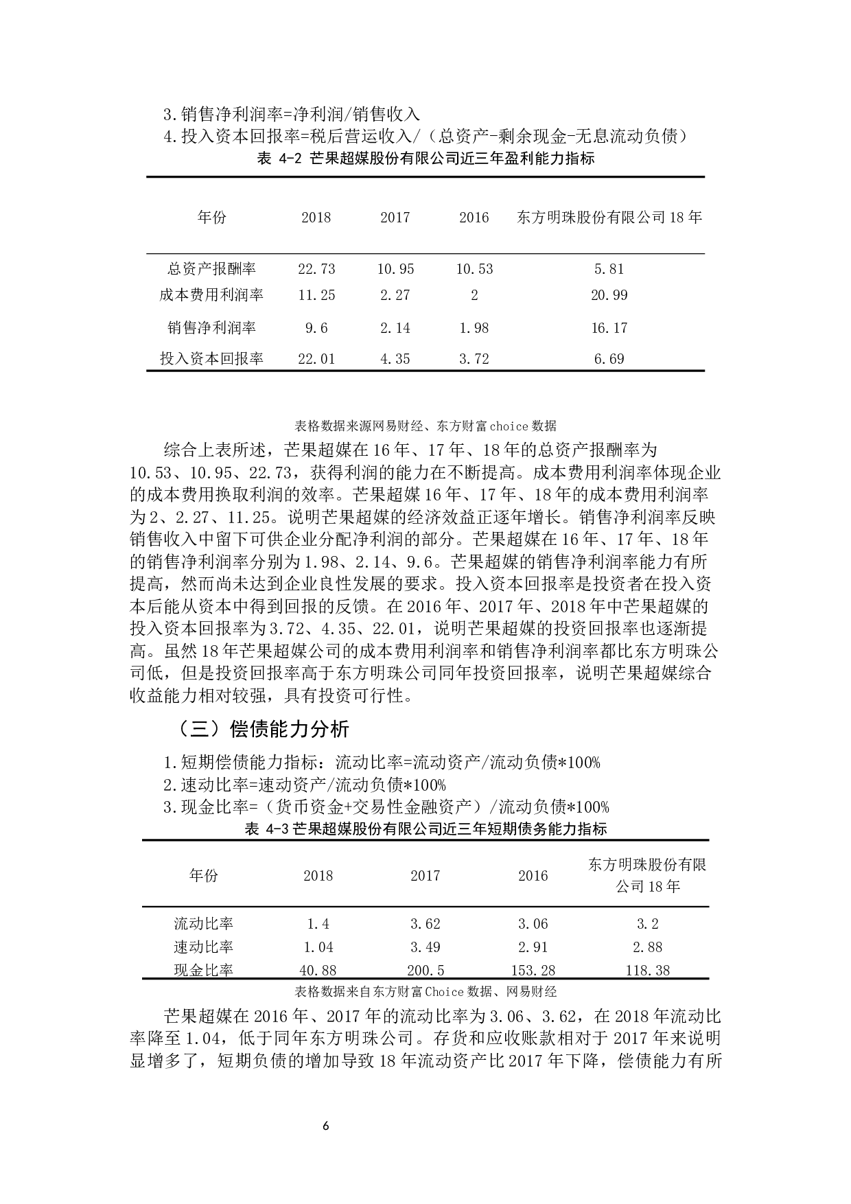 基于财报表分析的上市公司投资价值研究-14128字.docx 第10页