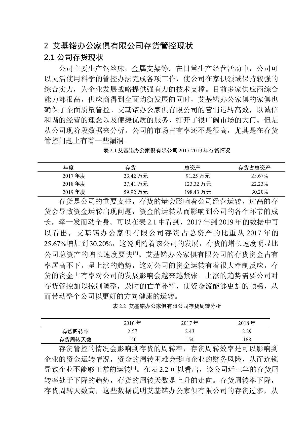 艾基锘办公家俱有限公司存货管控问题研究-12651字.docx 第7页