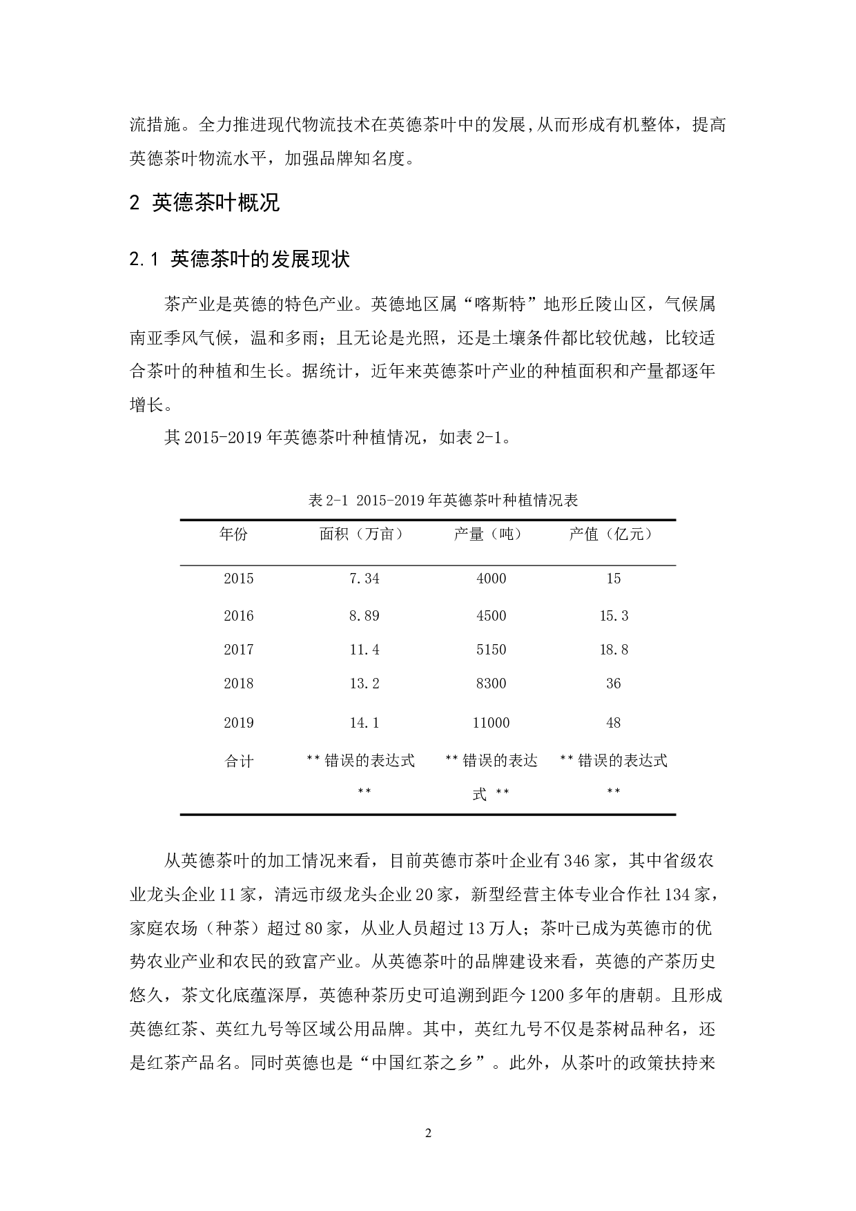 英德茶叶物流现状与发展对策研究-10195字.docx 第6页