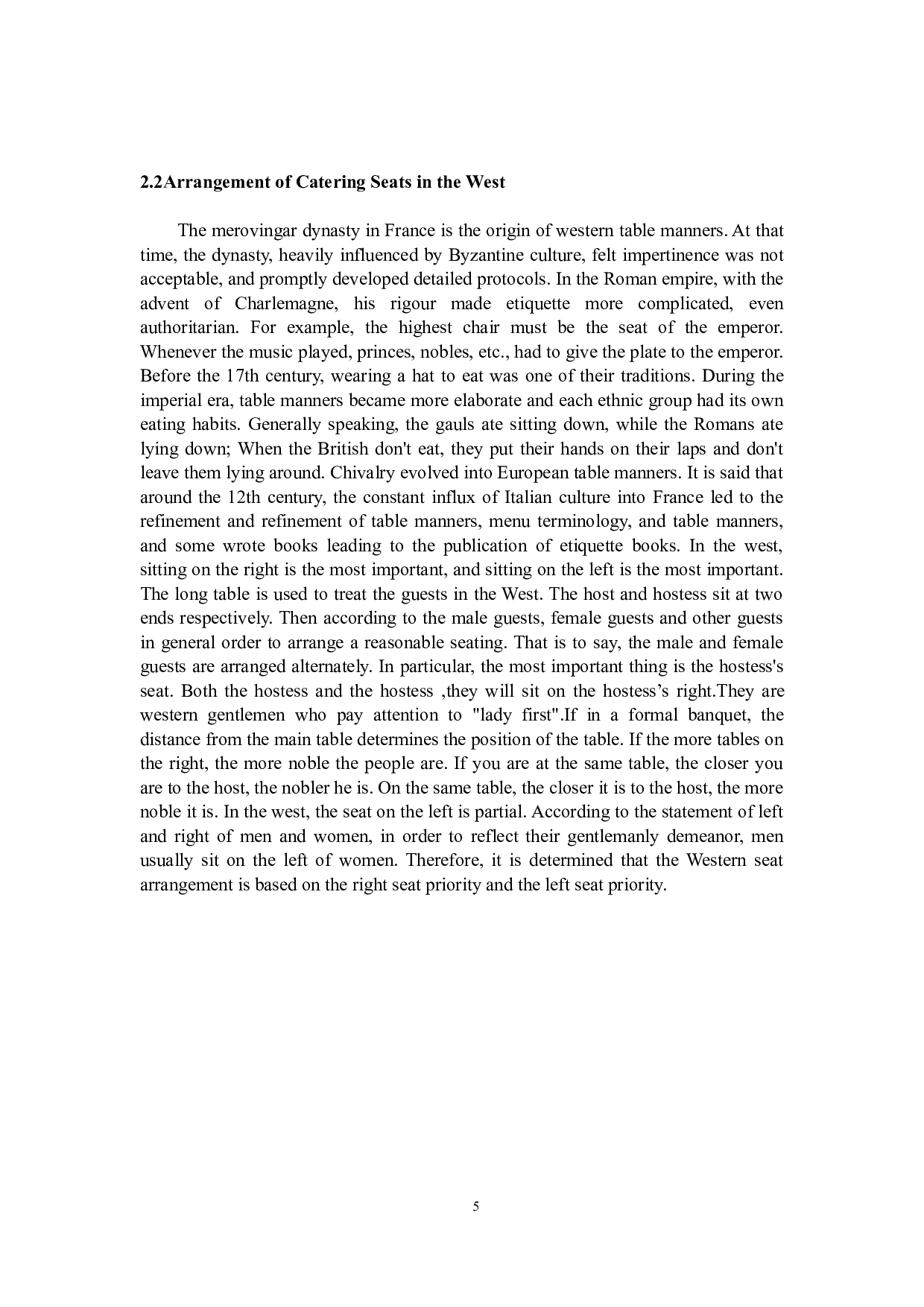 The Comparisons between Chinese an Western Business Dinner Etiquette-3180字.docx 第5页