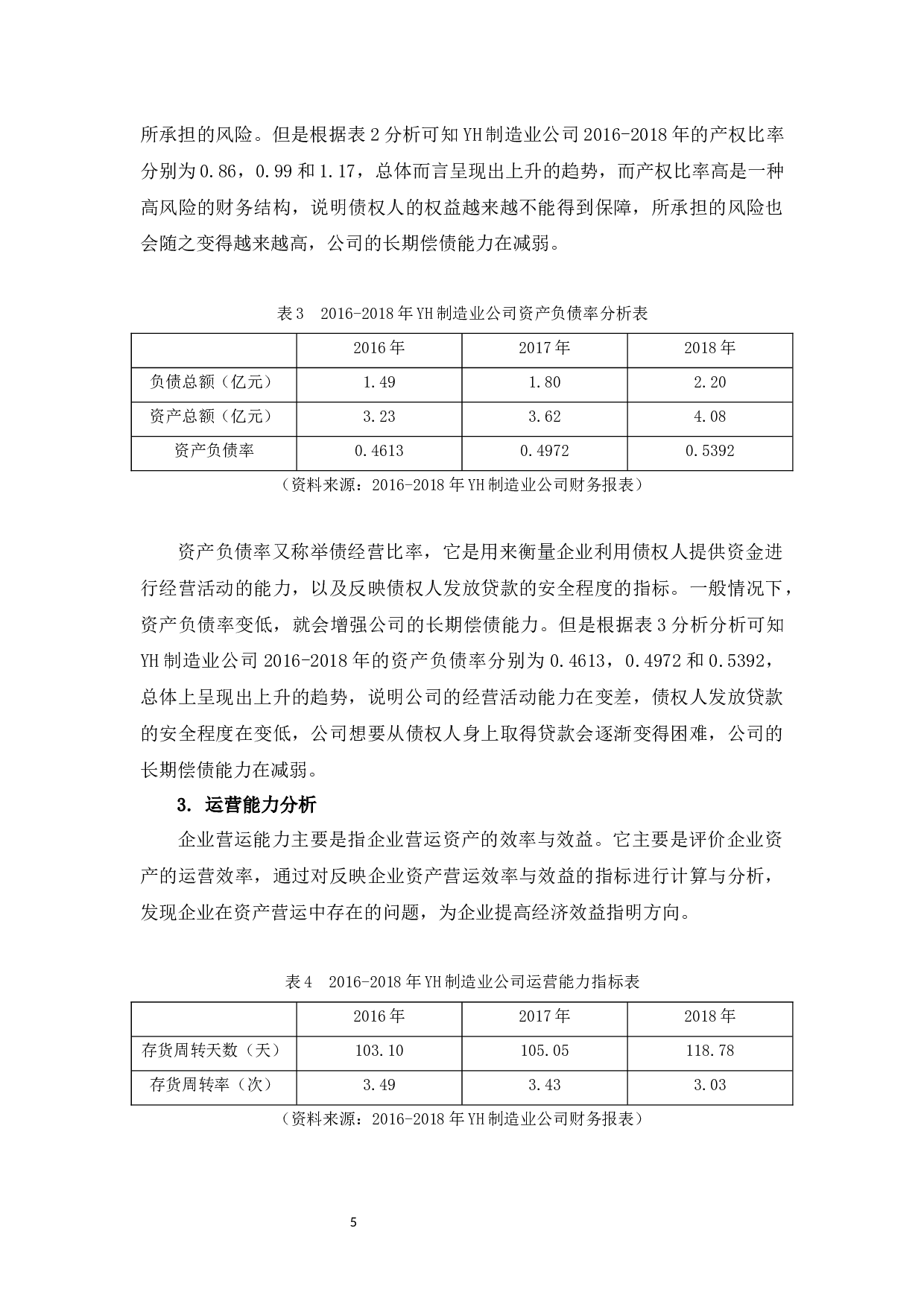 YH制造业公司融资问题分析-9822字.docx 第10页