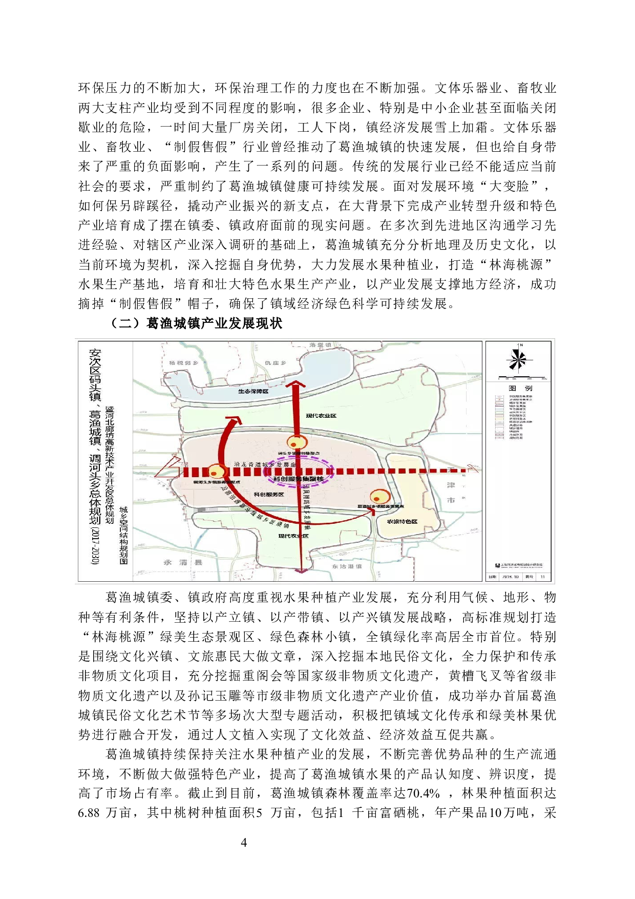 镇域特色产业的培育及转型&mdash;&mdash;以廊坊市安次区葛渔城镇打造&ldquo;林海桃源&rdquo;水果生产基地为例-15923字.docx 第8页