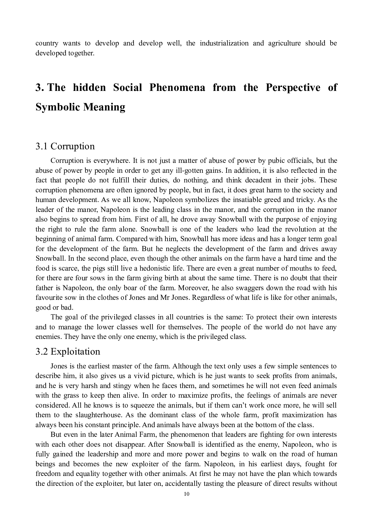 浅析《动物庄园》中的象征意义-6273字.docx 第10页