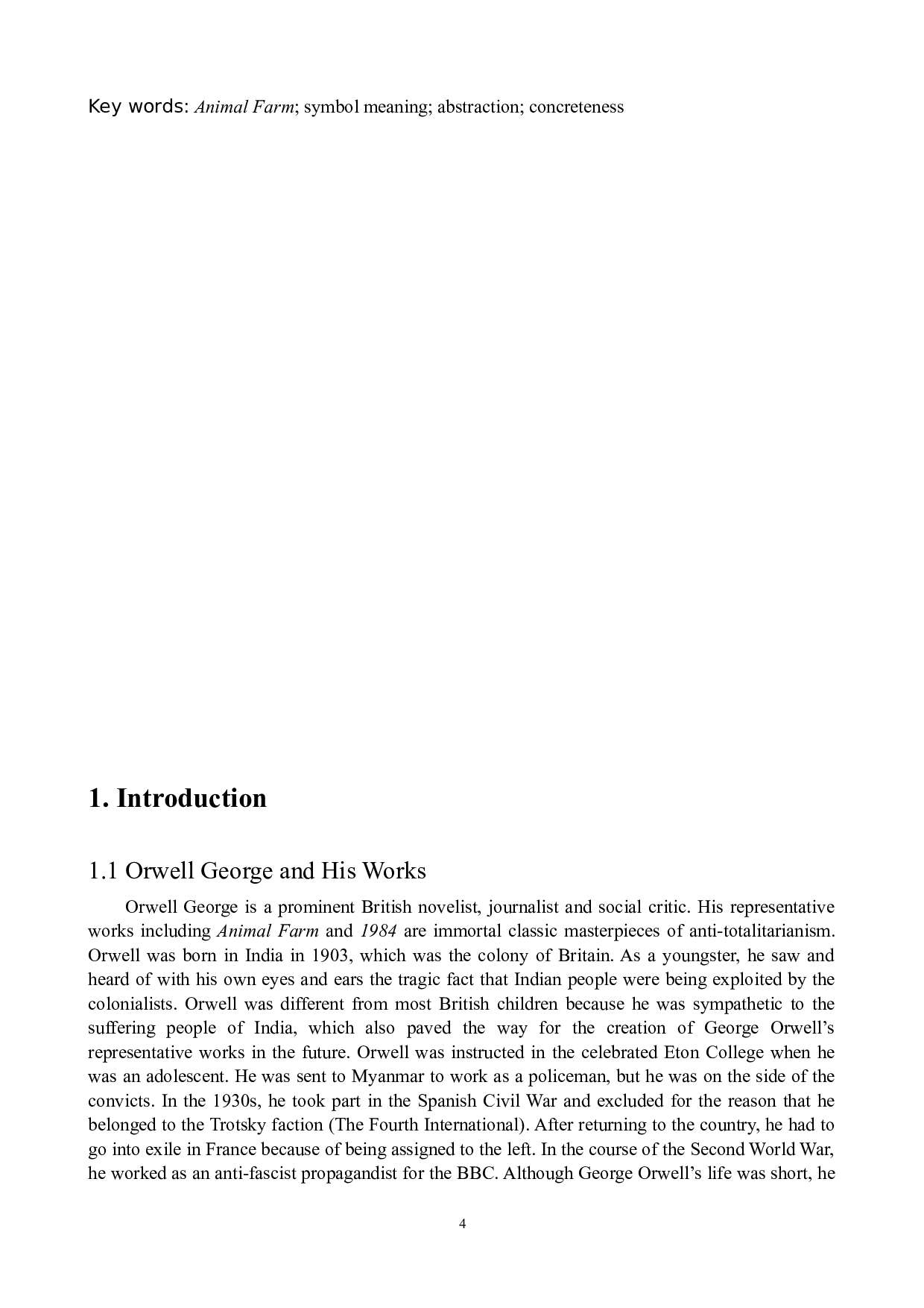 浅析《动物庄园》中的象征意义-6273字.docx 第4页