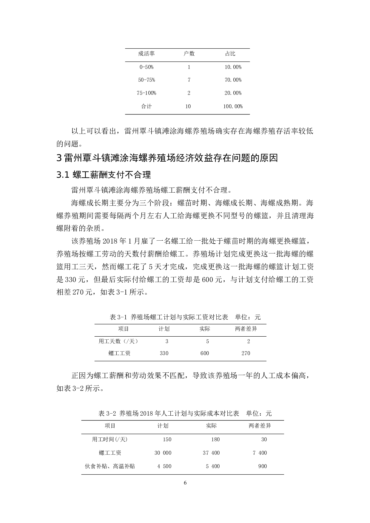 雷州覃斗镇滩涂海螺养殖场经济效益研究-11262字.docx 第10页