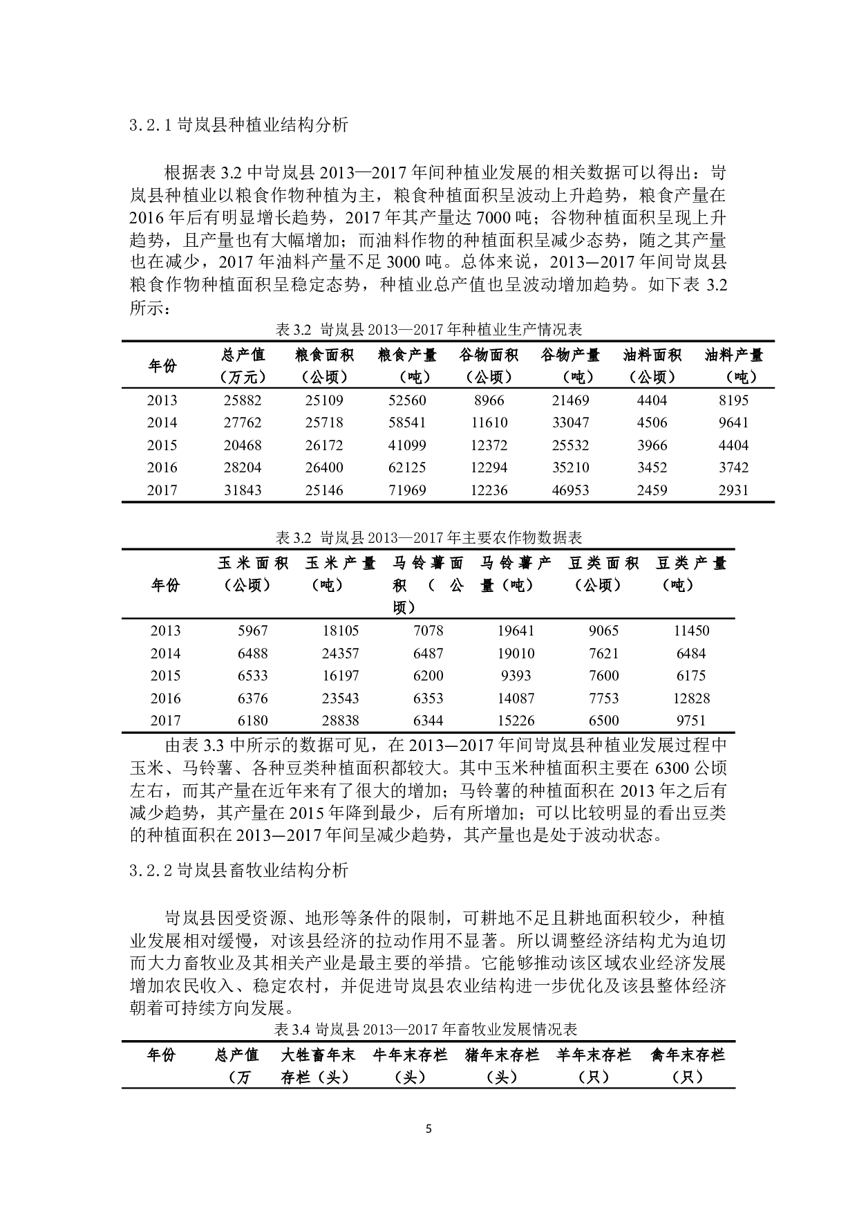 岢岚县农业产业结构分析及优化对策-9818字.docx 第7页