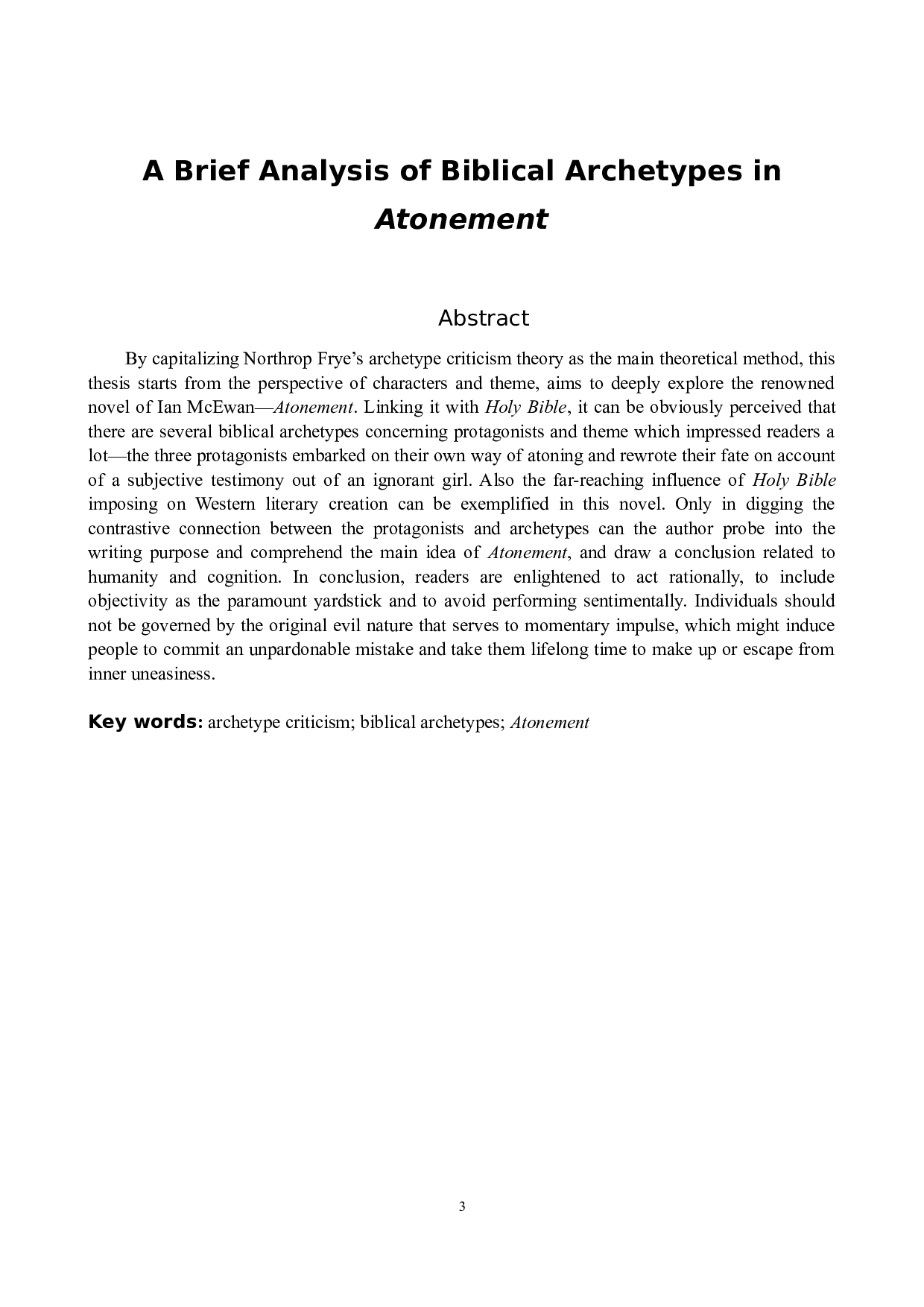 浅析小说《赎罪》中的圣经原型-6366字.docx 第3页