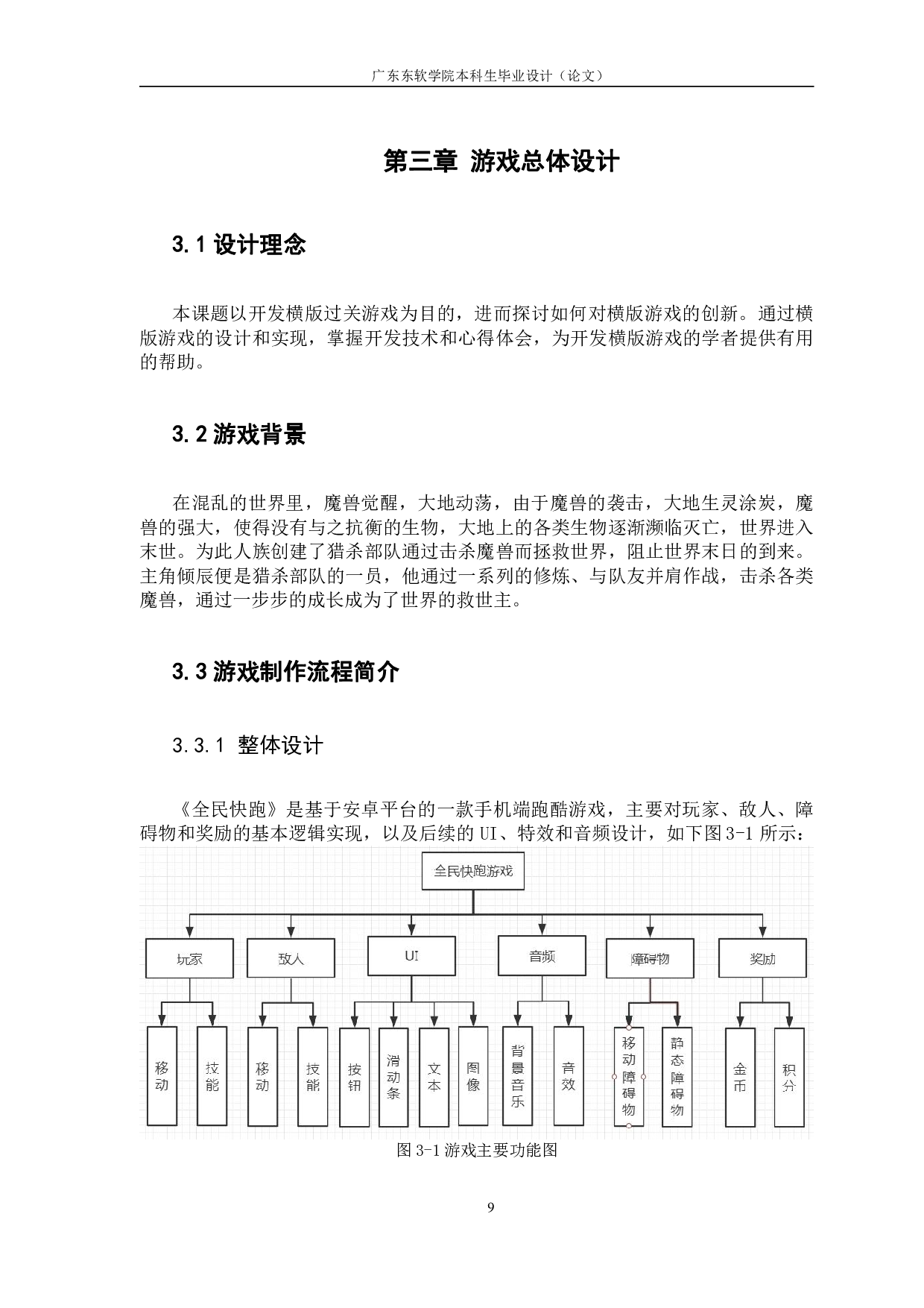 基于 unity2D 横版过关游戏的设计与实现-1473字.pdf 第6页