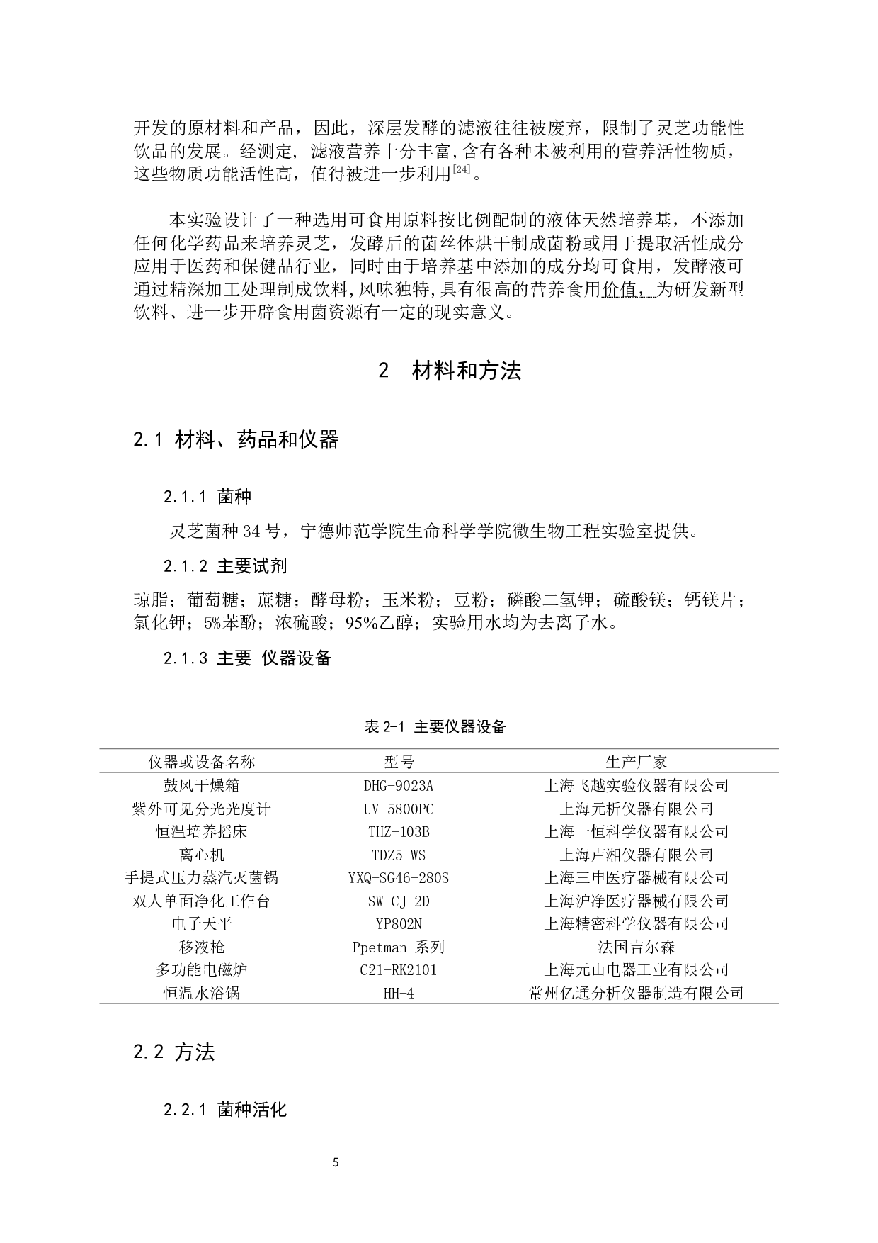 灵芝液体发酵天然培养基响应面优化研究-7899字.docx 第7页