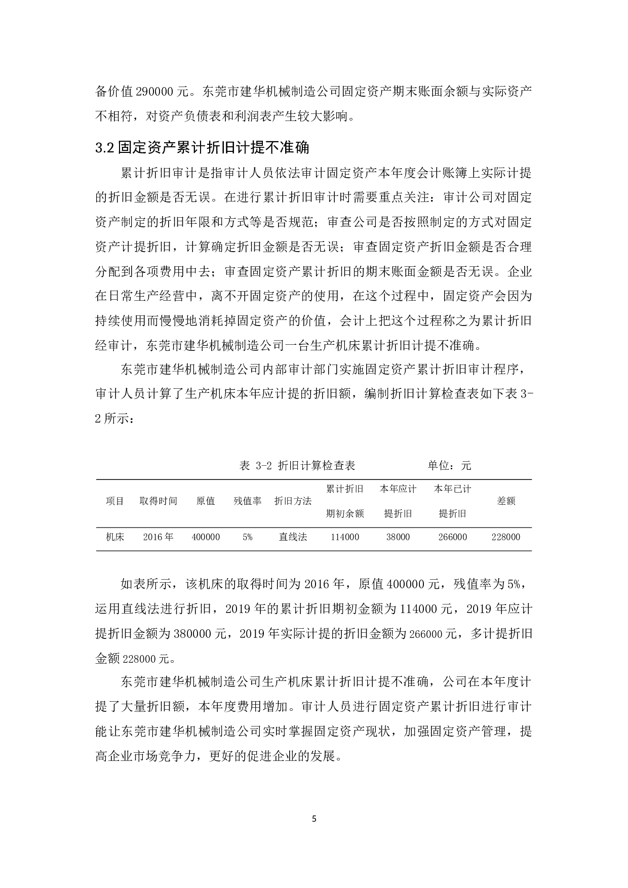 东莞市建华机械制造公司固定资产审计研究-9588字.docx 第9页