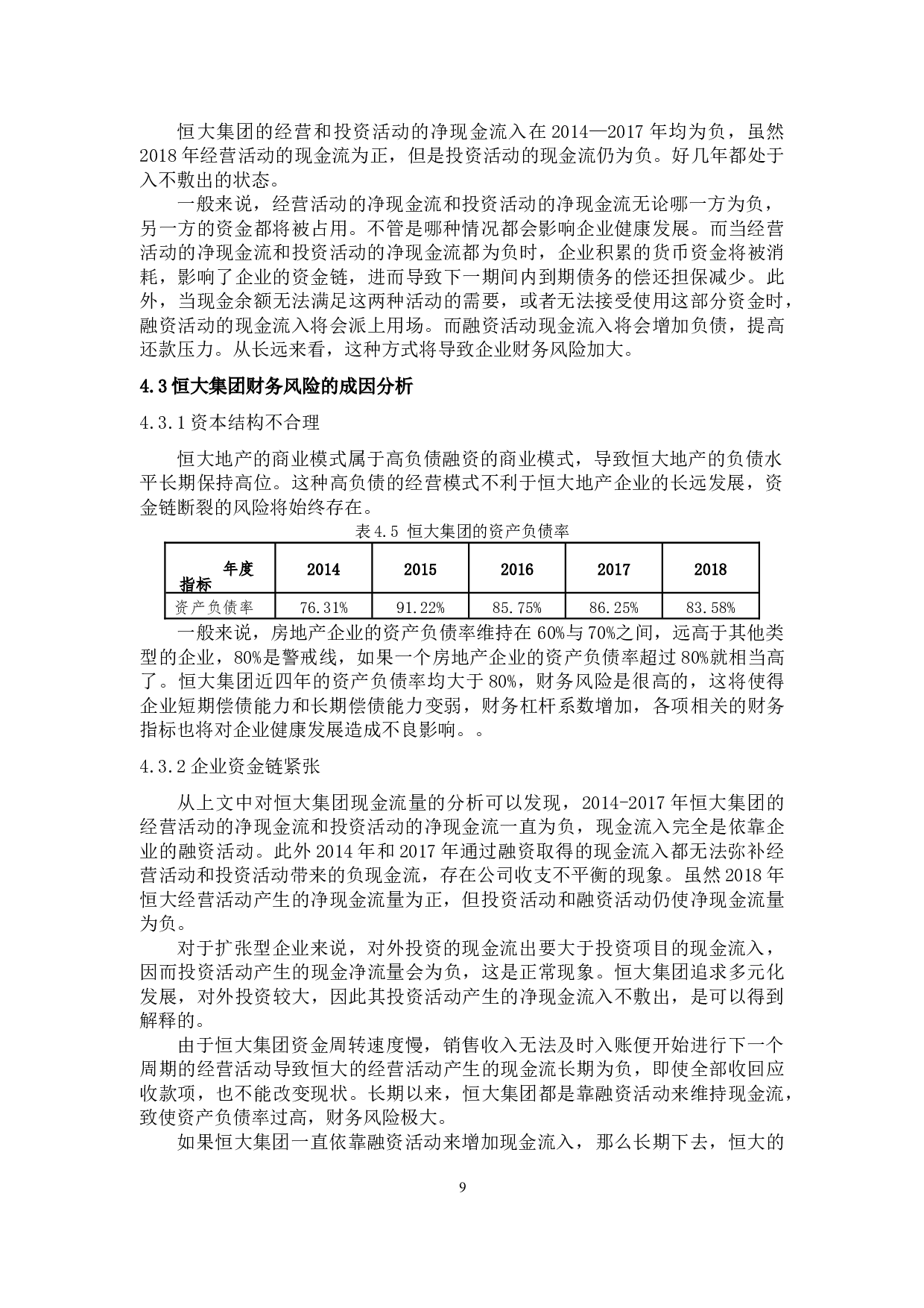 高杠杆下恒大集团财务风险分析-7701字.docx 第10页