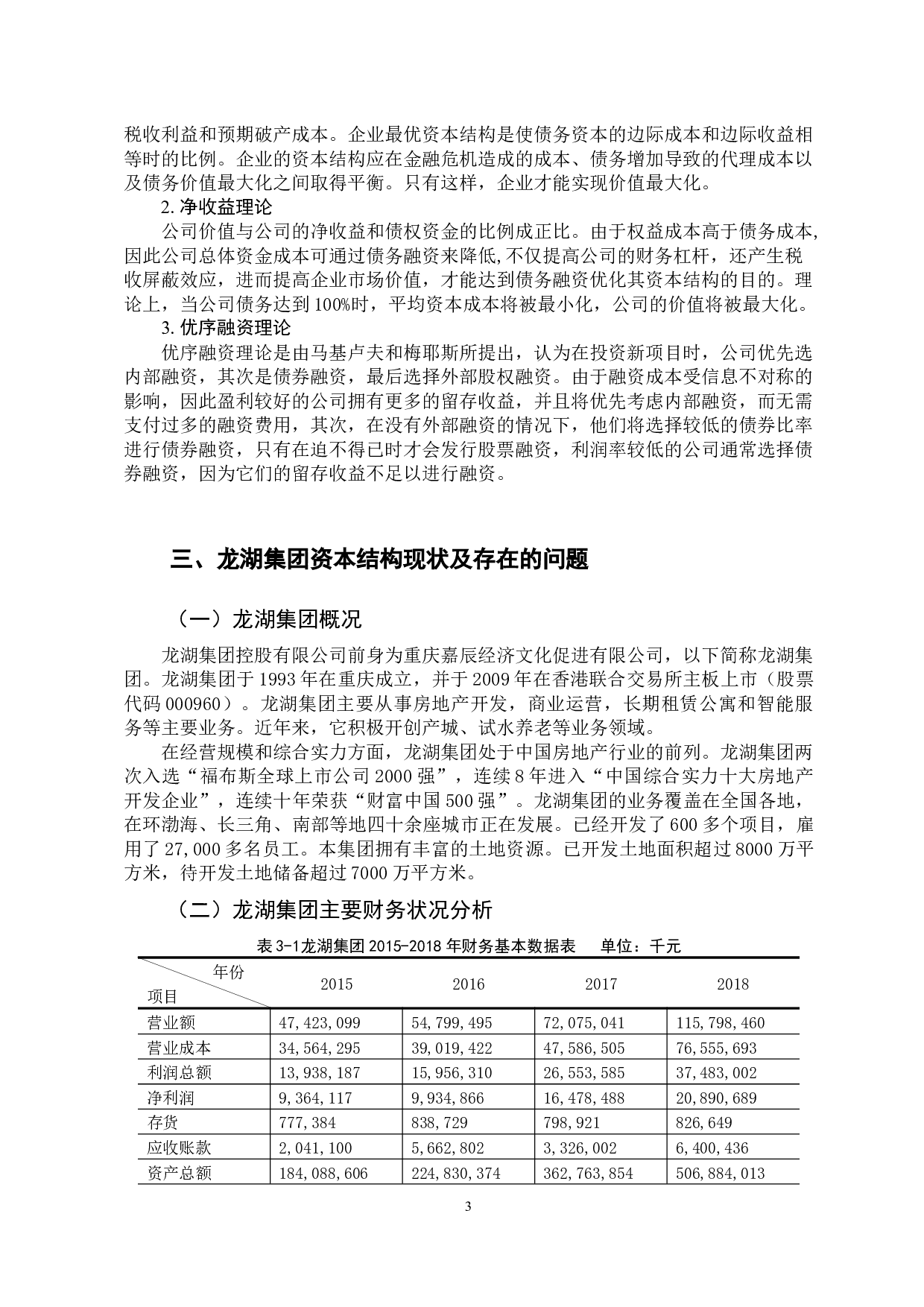 龙湖集团控股有限公司的资本结构优化-10496字.docx 第7页
