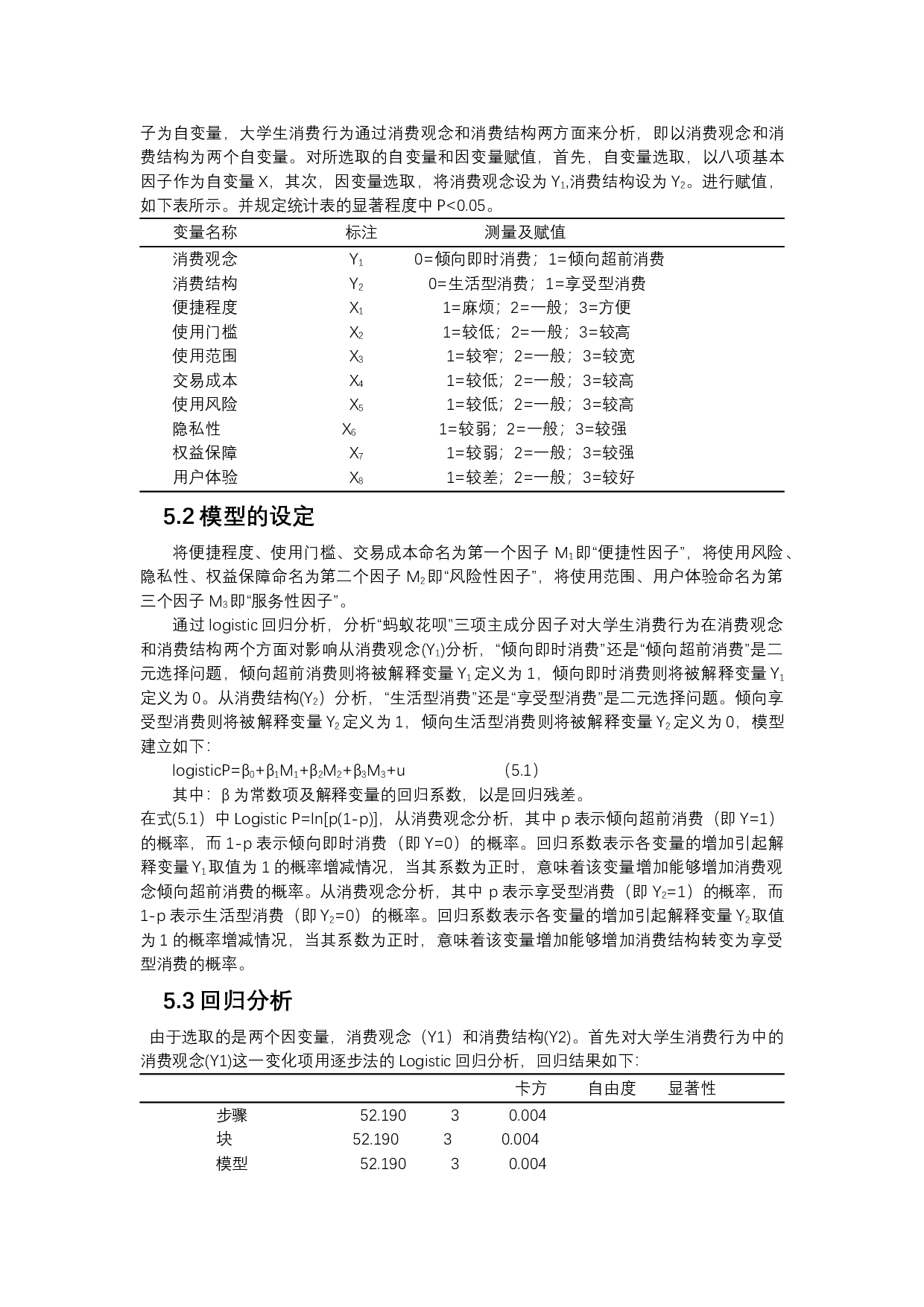 消费金融对大学生消费行为的影响研究&mdash;&mdash;以泰安地区高校大学生为例-14117字.docx 第10页