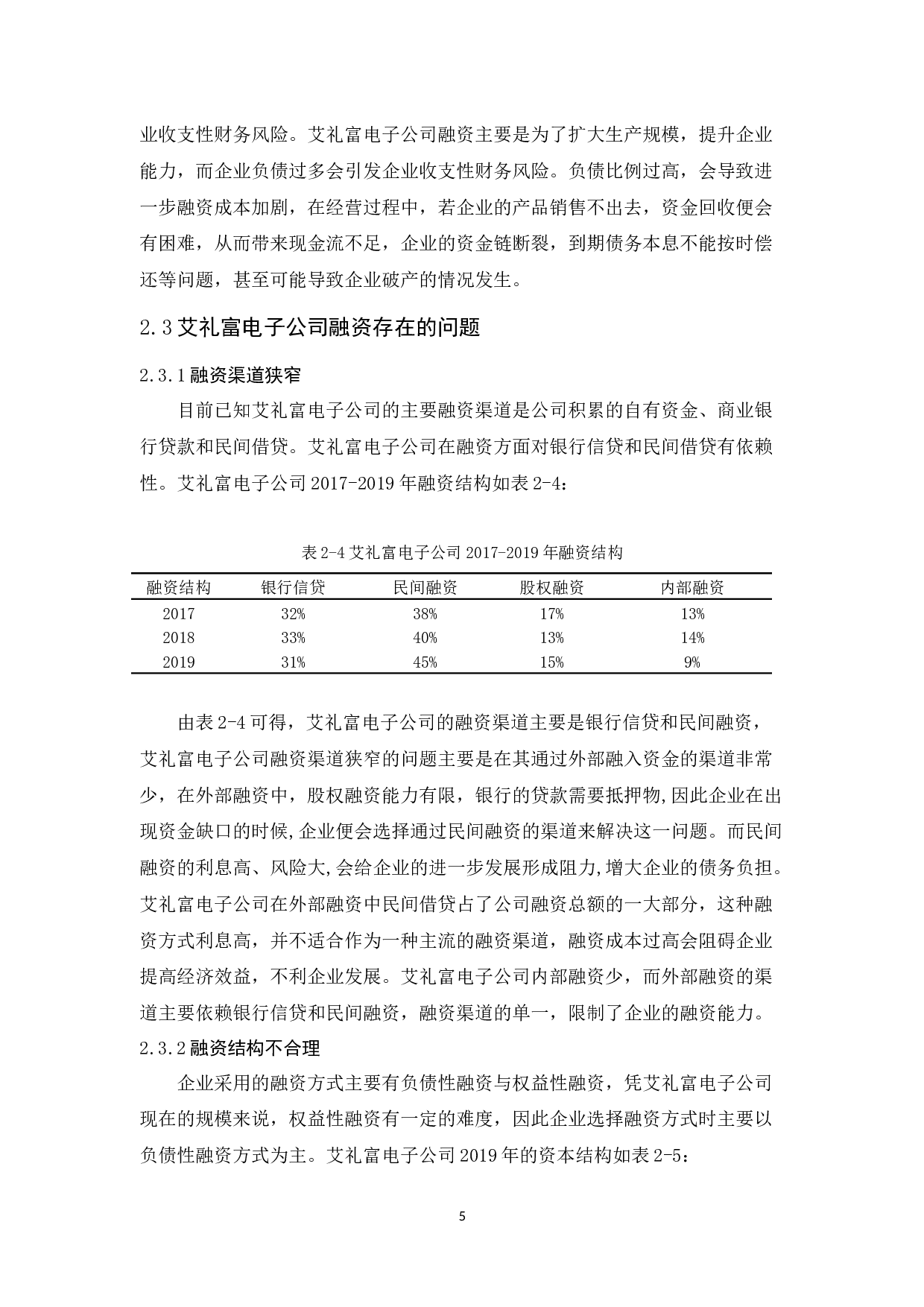 艾礼富电子公司融资问题研究-10060字.docx 第9页