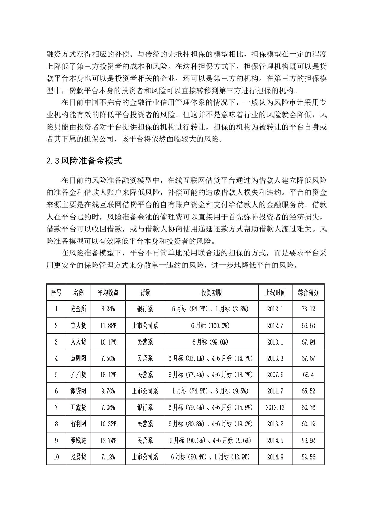 我国P2P业务发展存在的问题及对策研究-12380字.docx 第8页