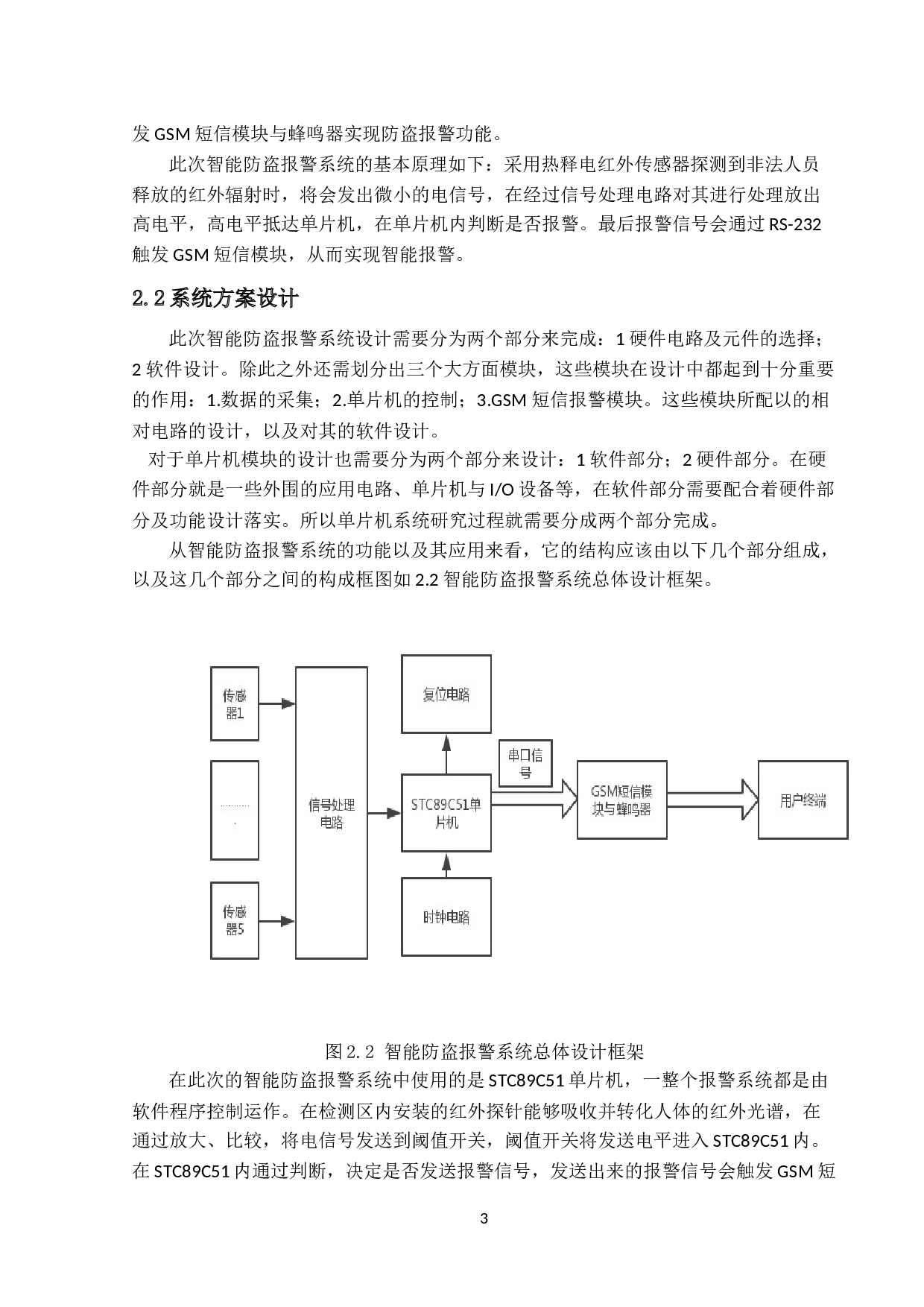 智能防盗报警系统设计-12865字.docx 第7页
