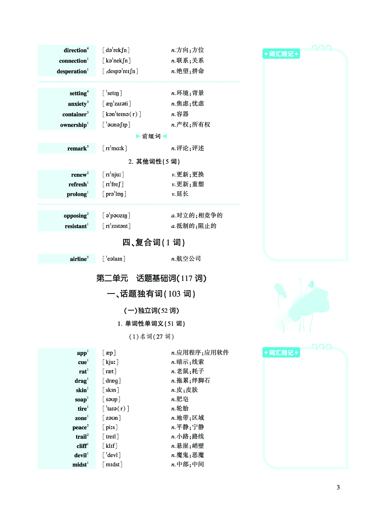第一部分 社会生活（第一板块 必考词）.pdf 第9页