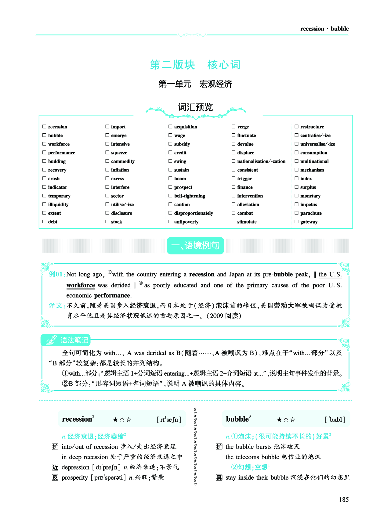 第三部分 商业经济（第二板块 核心词）.pdf 第1页