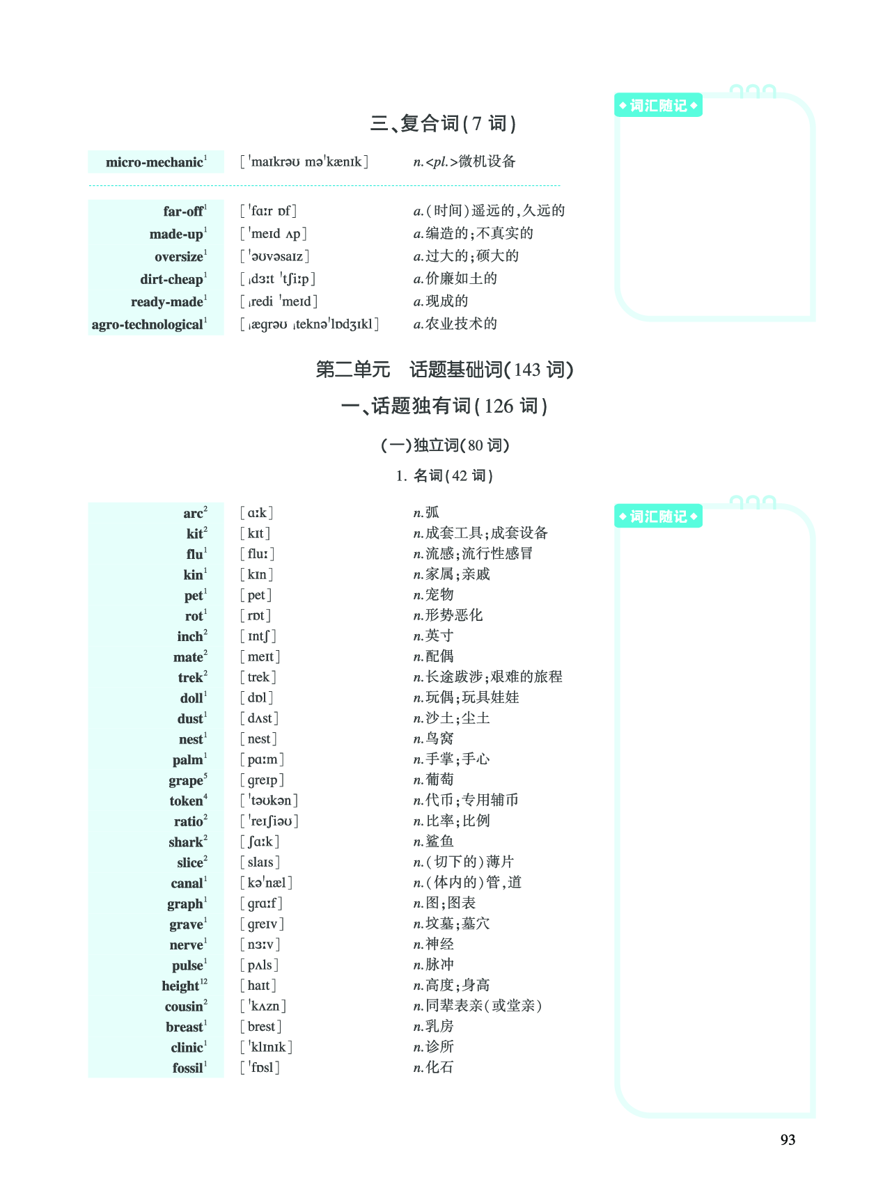 第二部分 科学技术（第一板块 必考词）.pdf 第3页