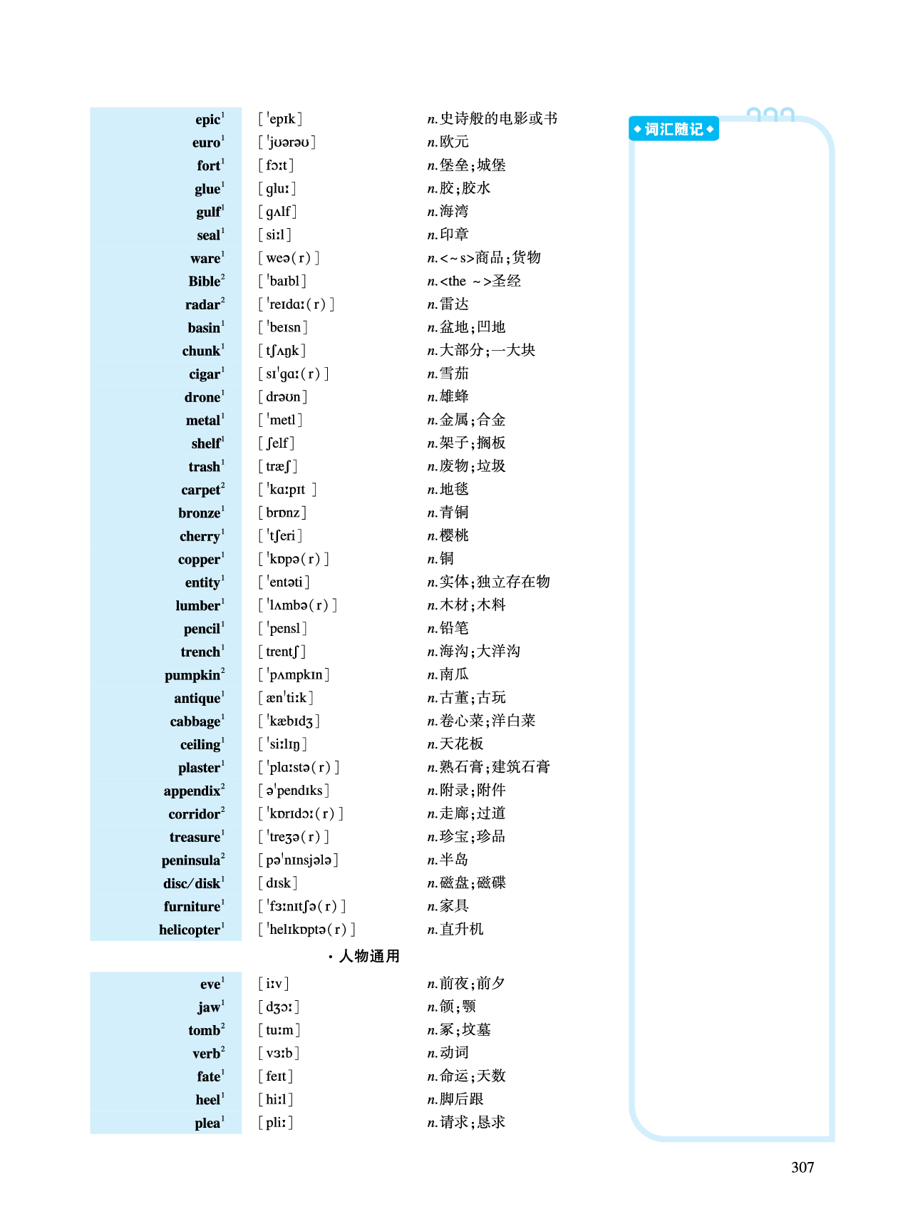 第五部分 文化教育（第一板块 必考词）.pdf 第4页