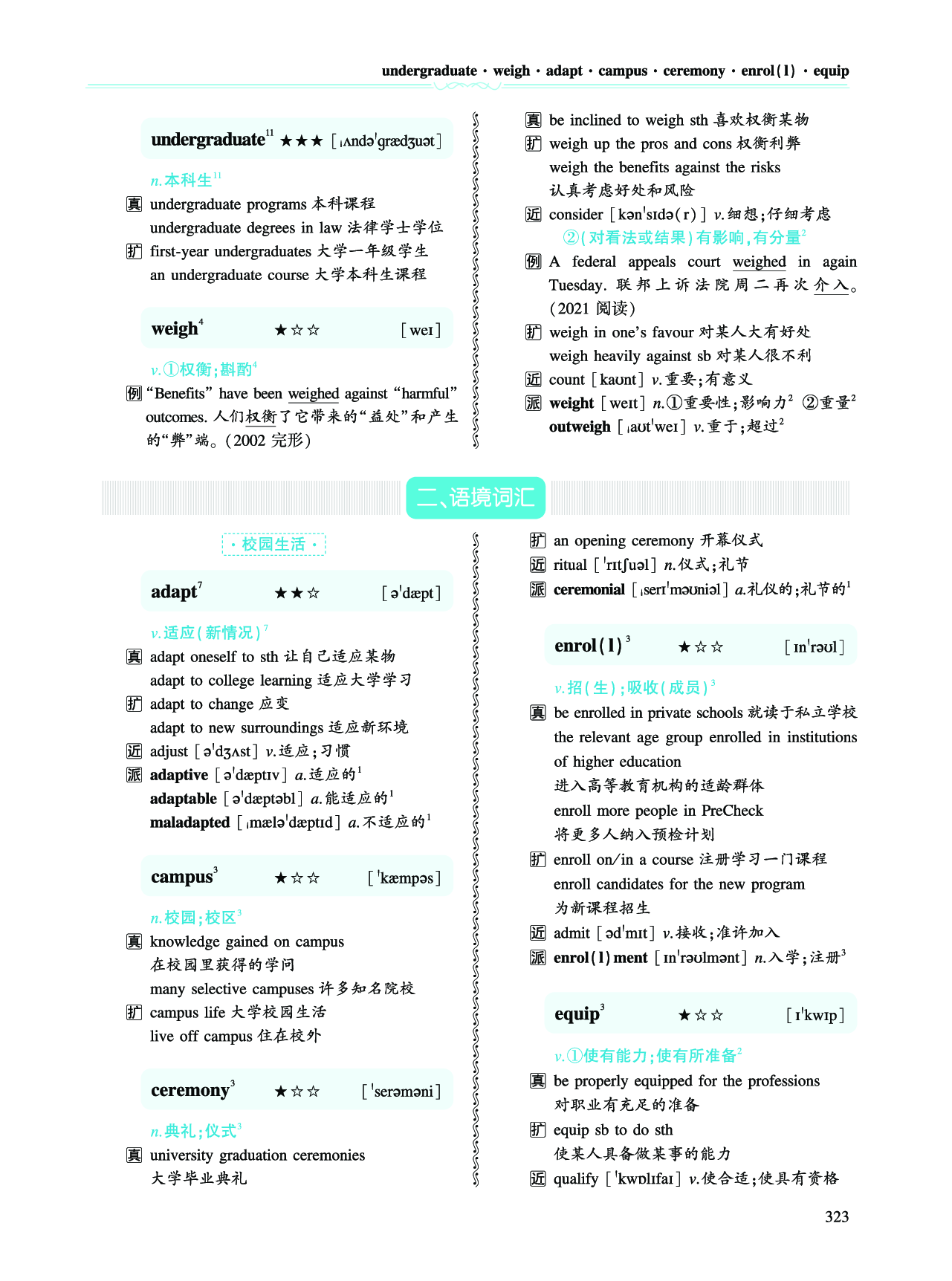 第五部分 文化教育（第二板块 核心词）.pdf 第8页