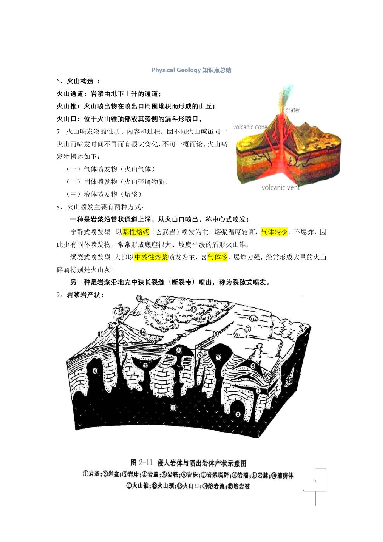 《普通地质学》（舒良树）重点笔记【26页】.pdf 第5页