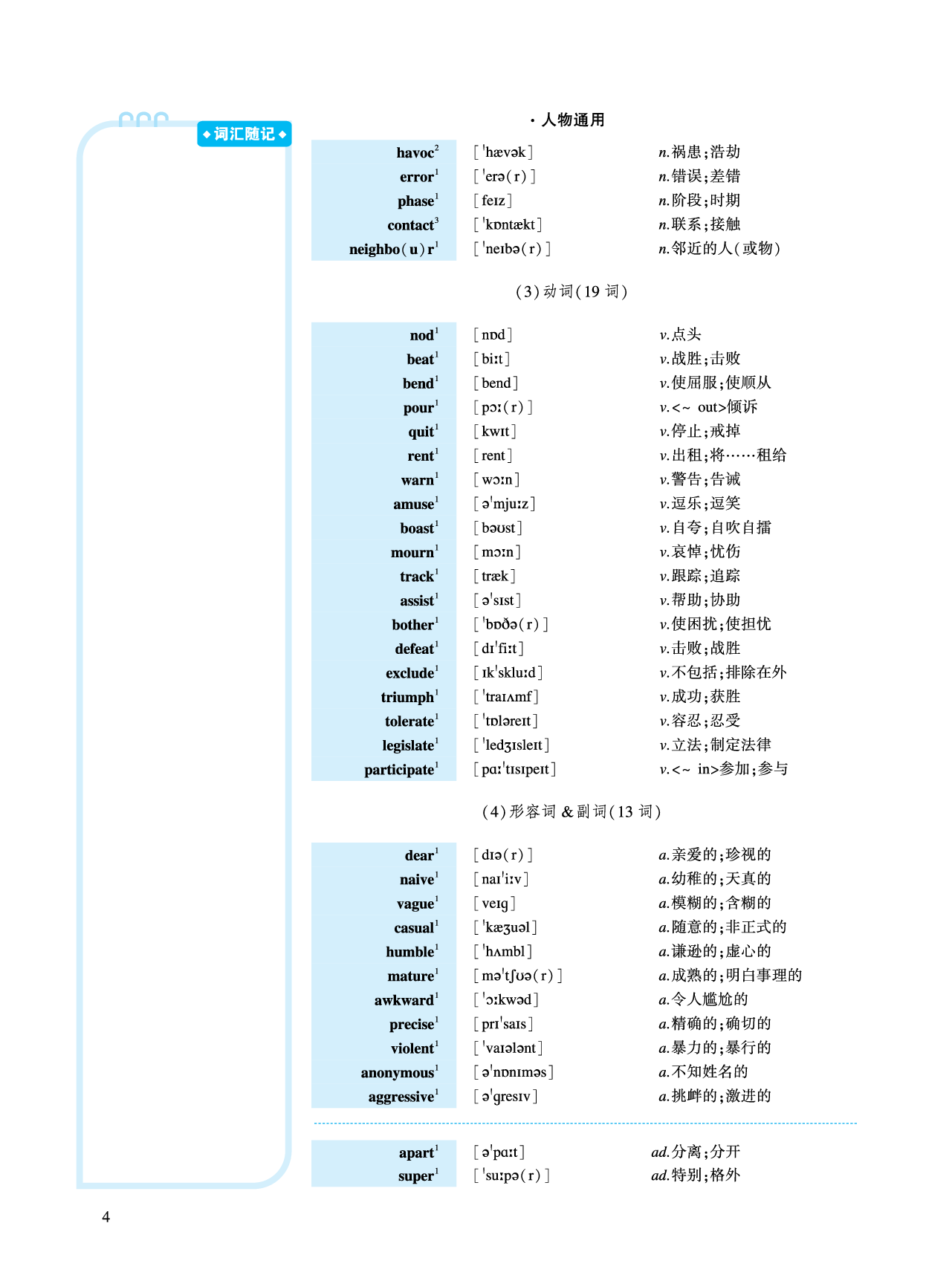第一部分社会生活（第一板块必考词）.pdf 第10页
