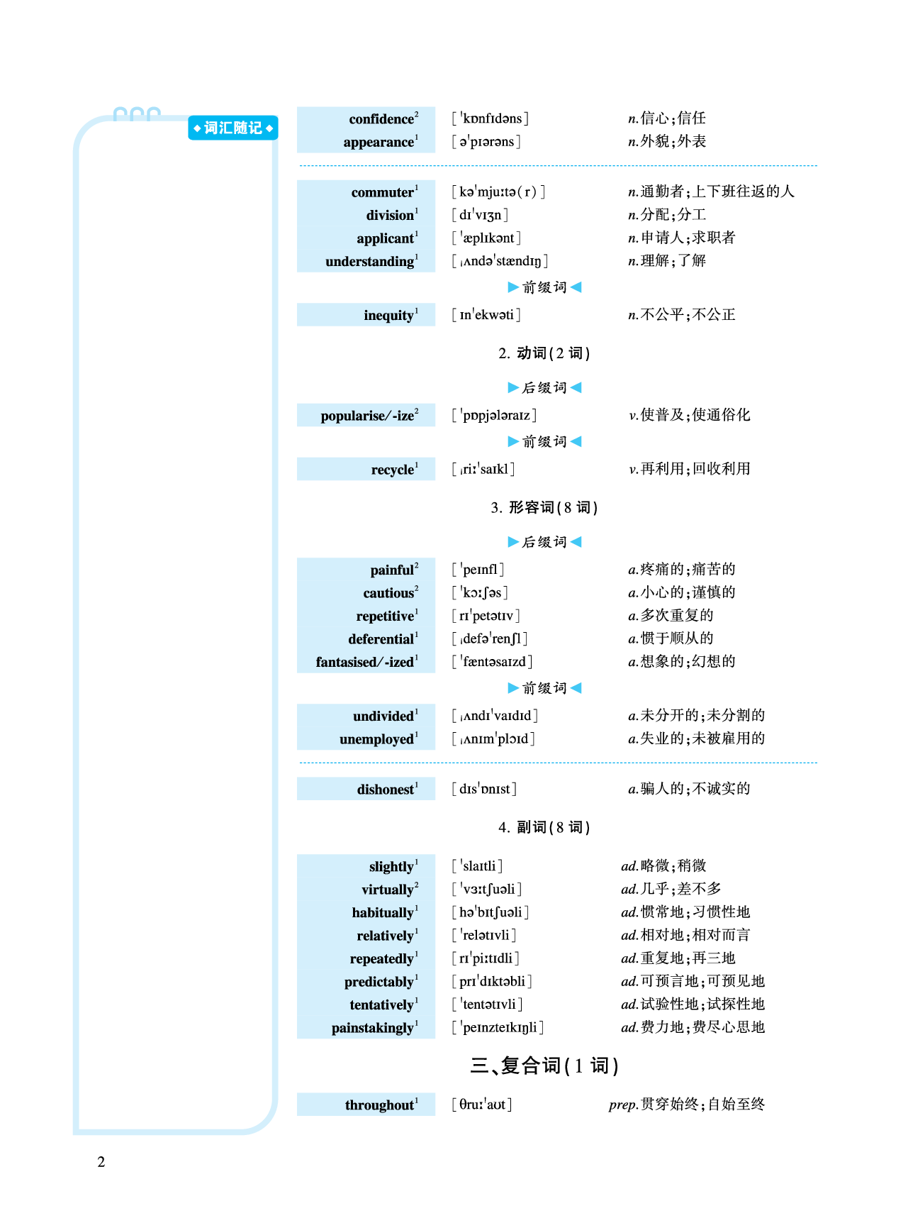 第一部分社会生活（第一板块必考词）.pdf 第8页