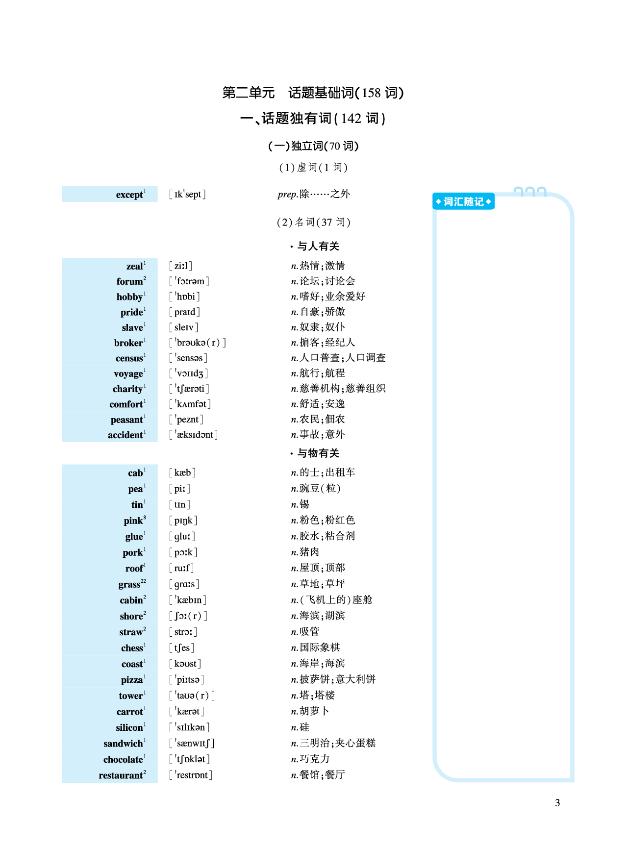 第一部分社会生活（第一板块必考词）.pdf 第9页