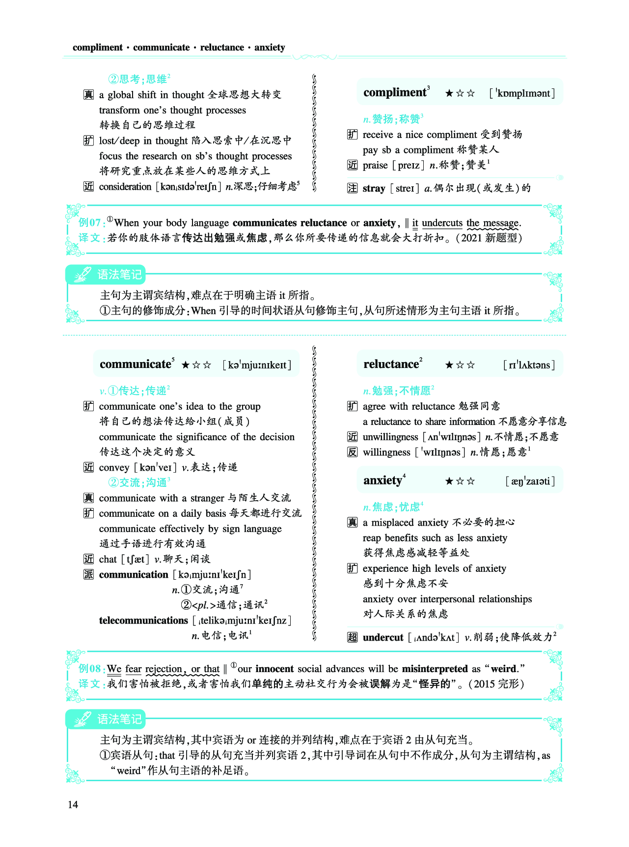 第一部分社会生活（第二板块核心词.pdf 第6页